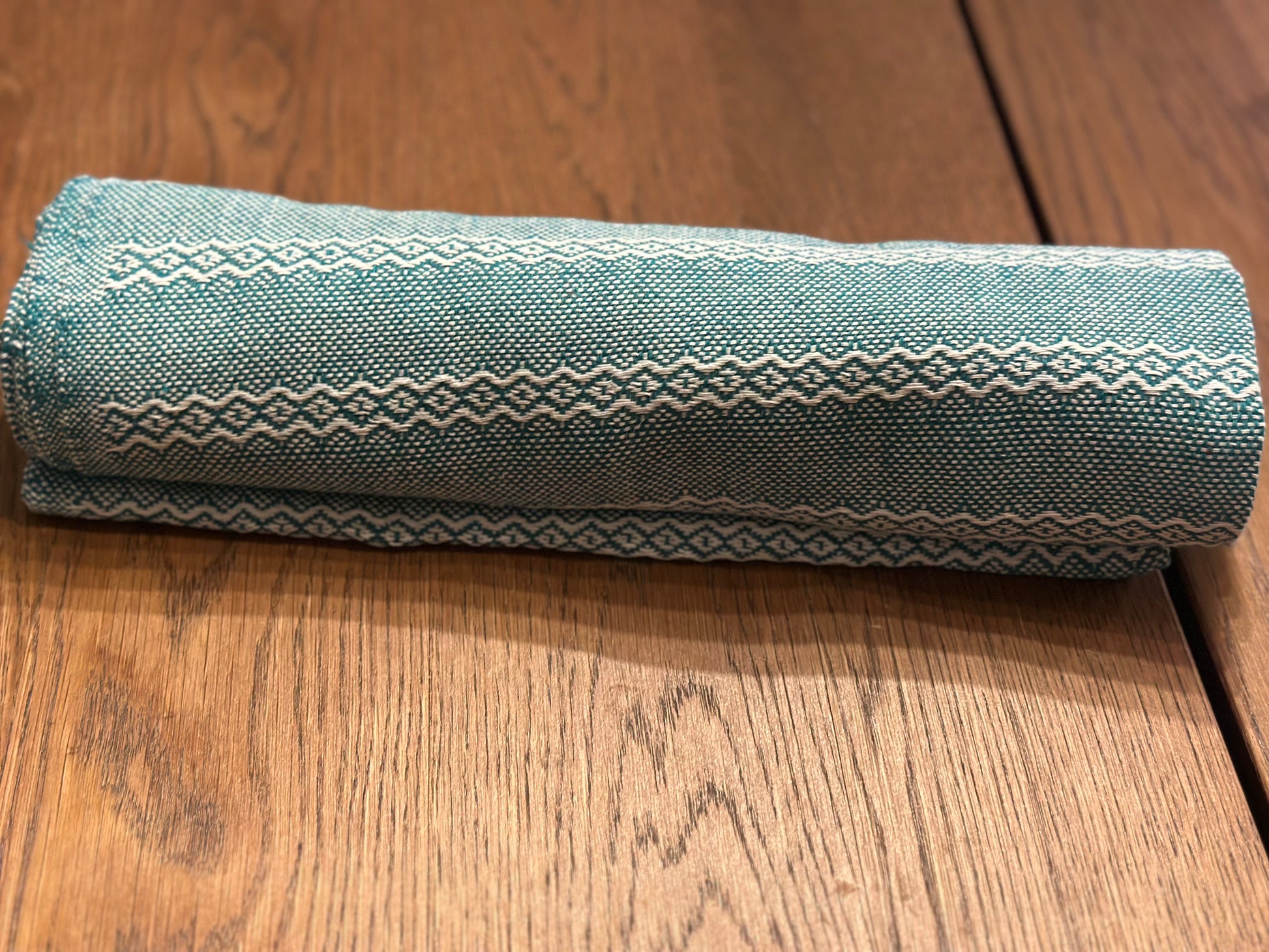 Green Tide Mexican rebozo
