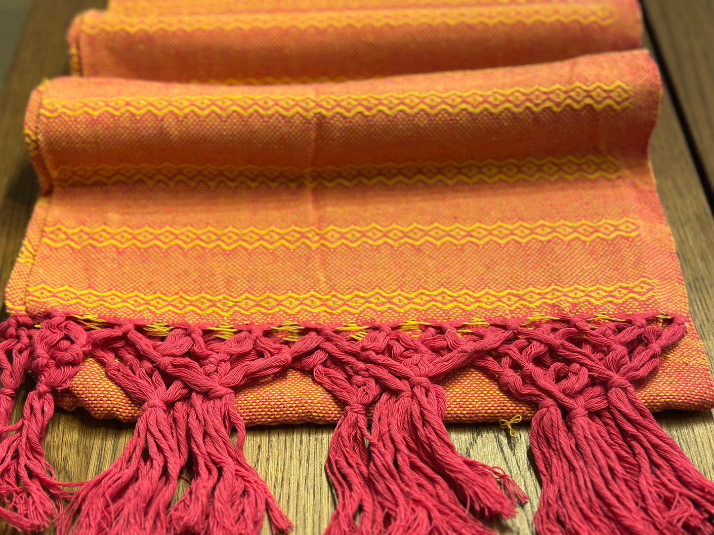 Mango Flame Mexican rebozo Jose photo