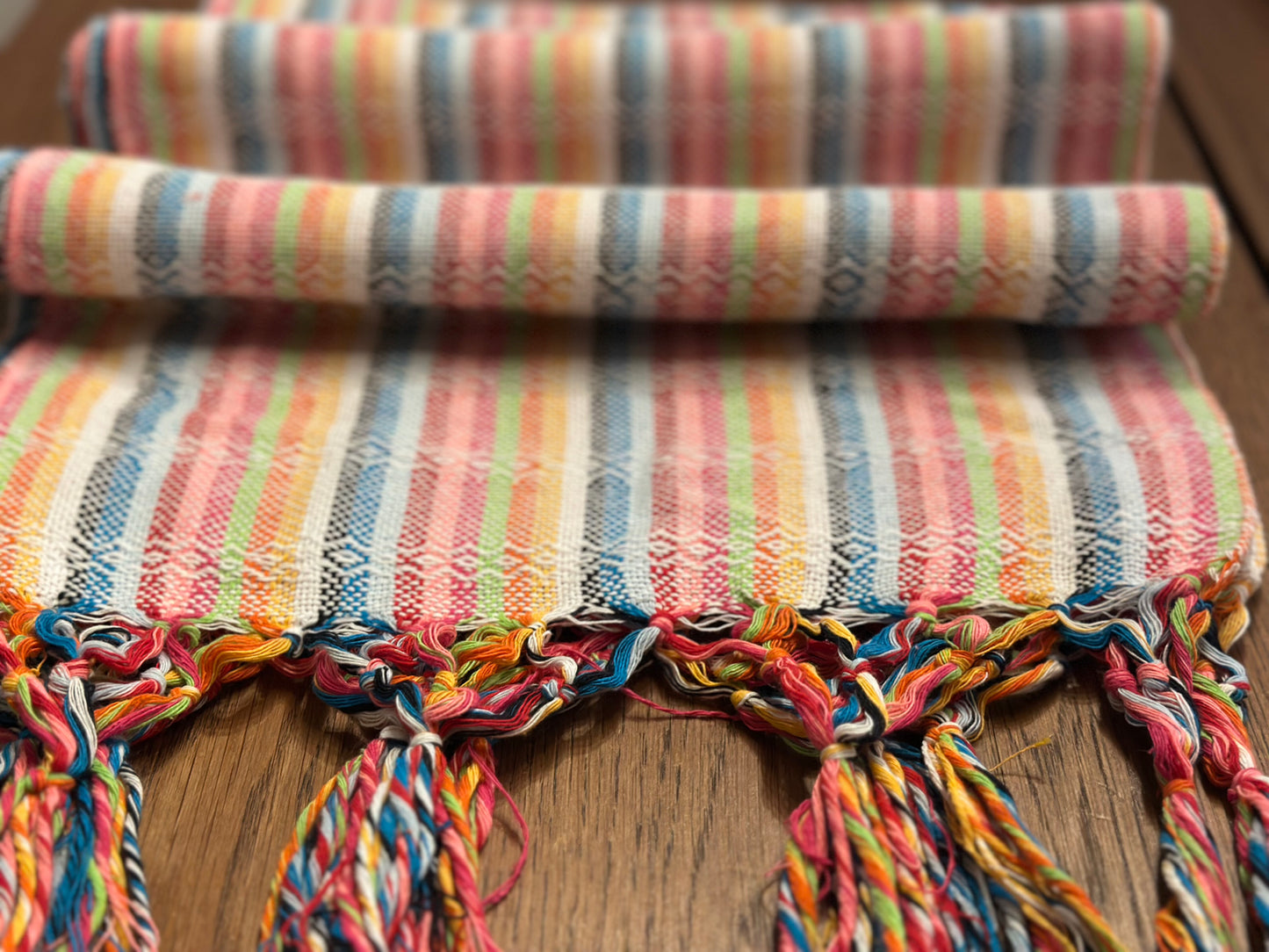 Candy Stripe Mexican rebozo Jose photo