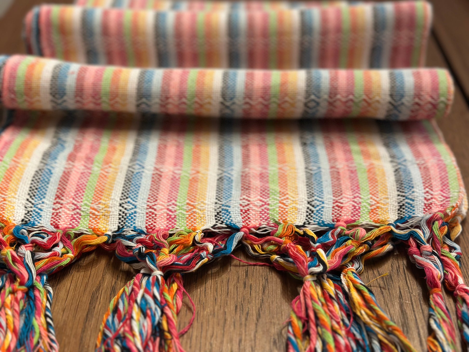 Candy Stripe Mexican rebozo Jose photo