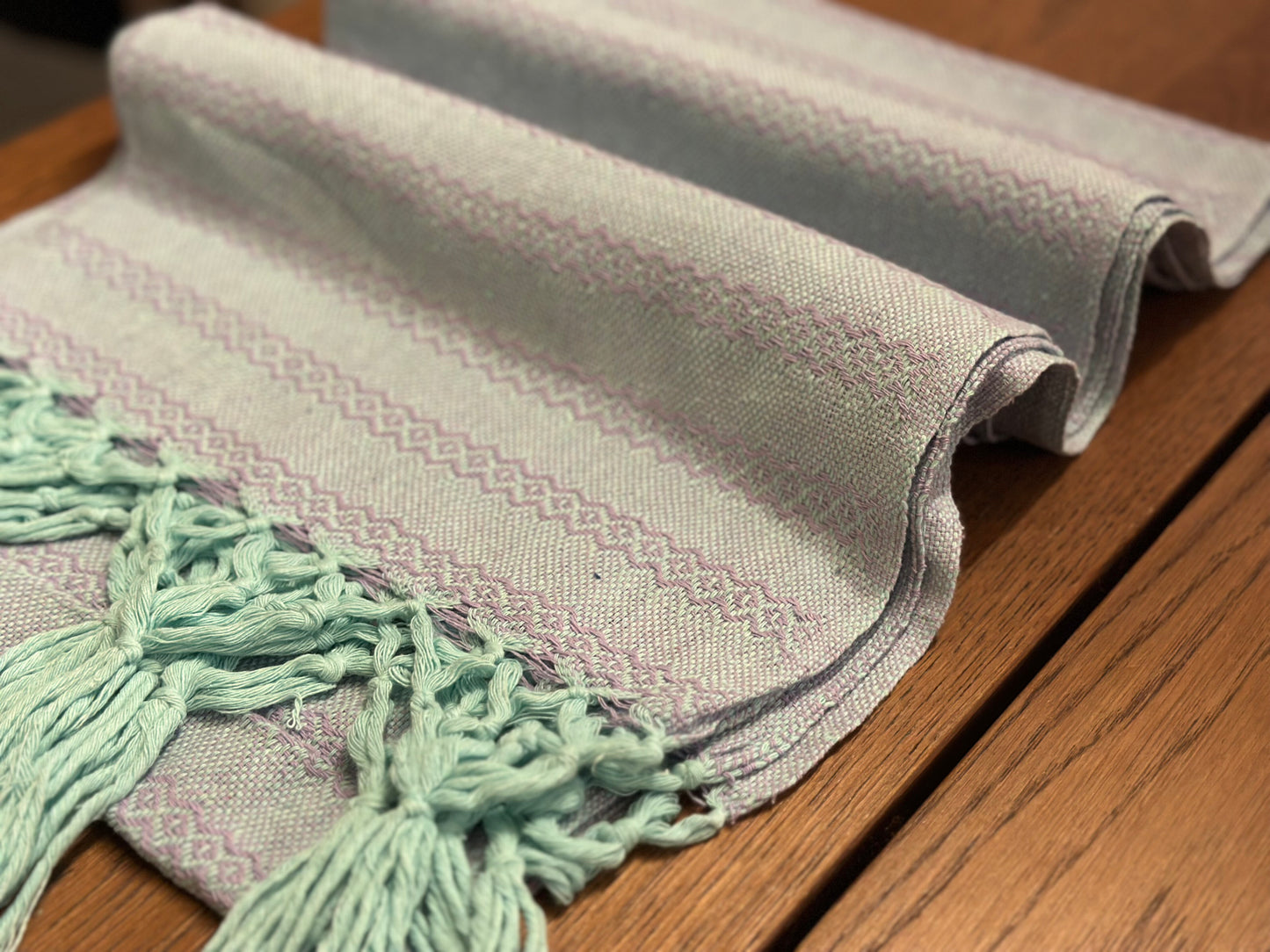 Moonlit Mint Mexican rebozo Jose photo