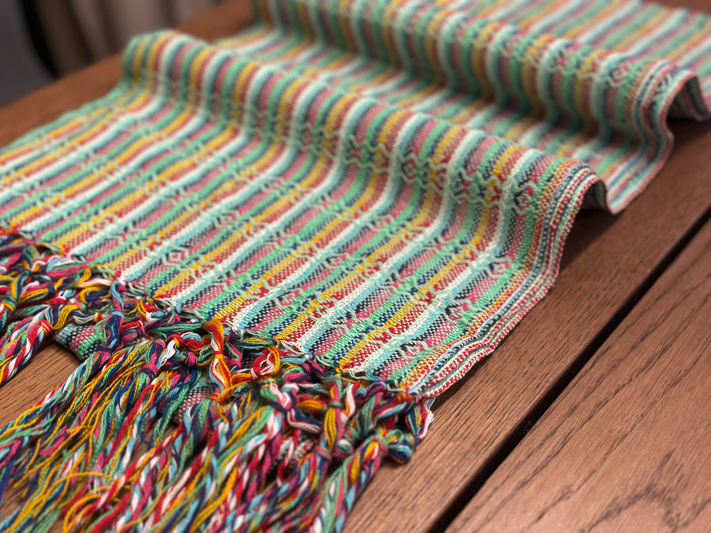 Lime Fiesta Mexican rebozo Jose photo