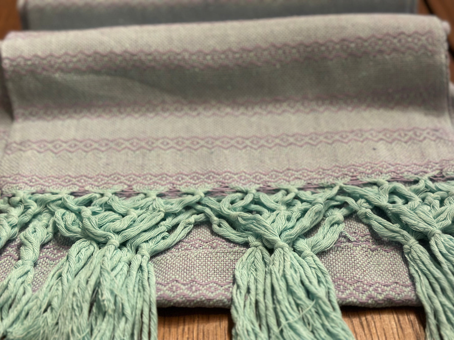 Moonlit Mint Mexican rebozo Jose photo