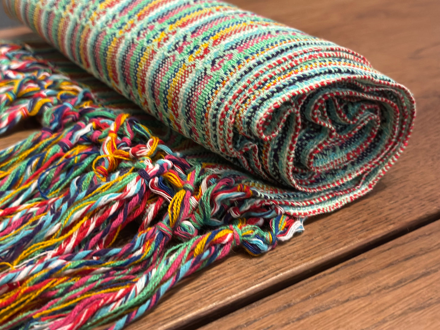 Lime Fiesta Mexican rebozo Jose photo