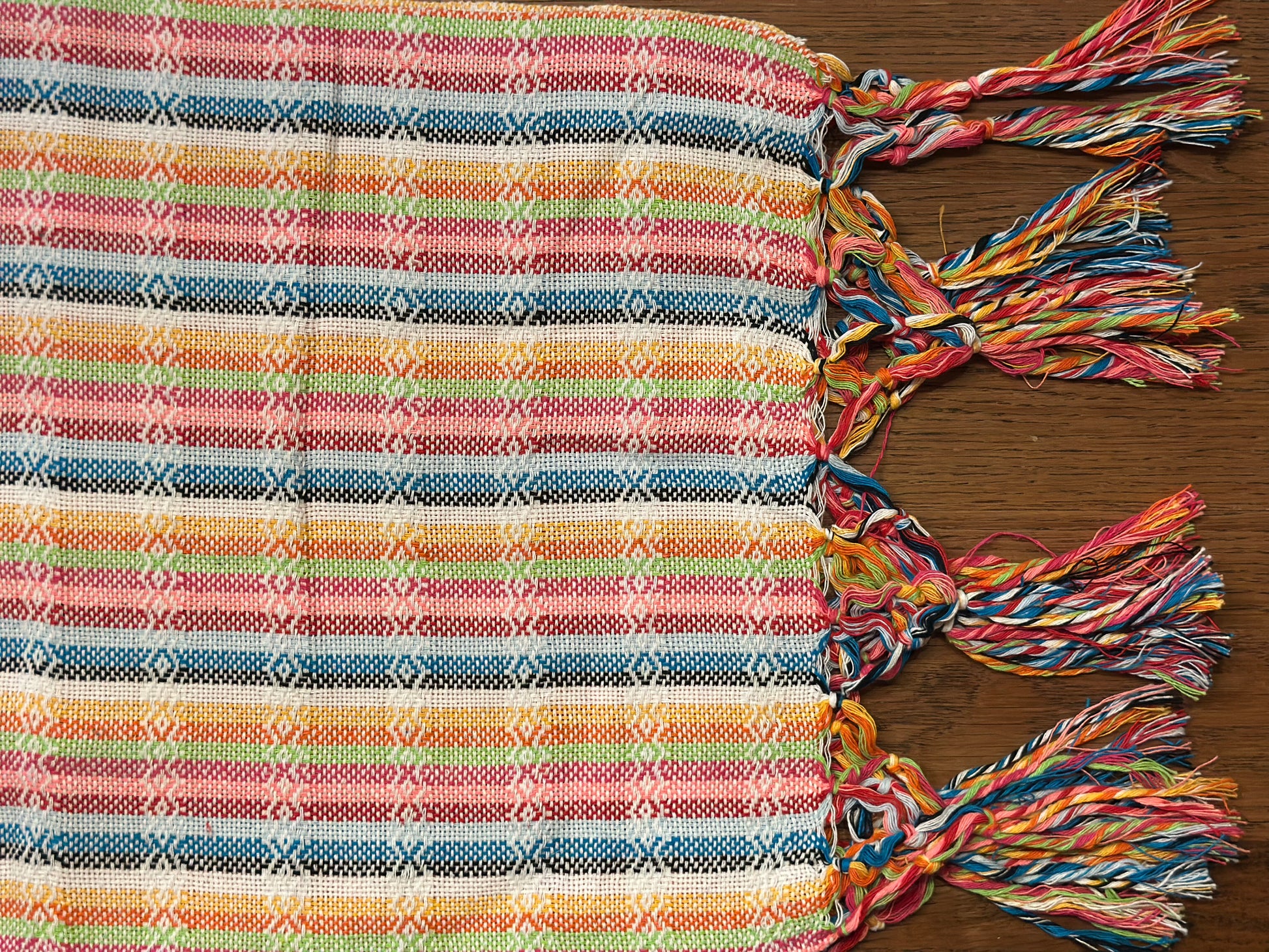 Candy Stripe Mexican rebozo Jose photo