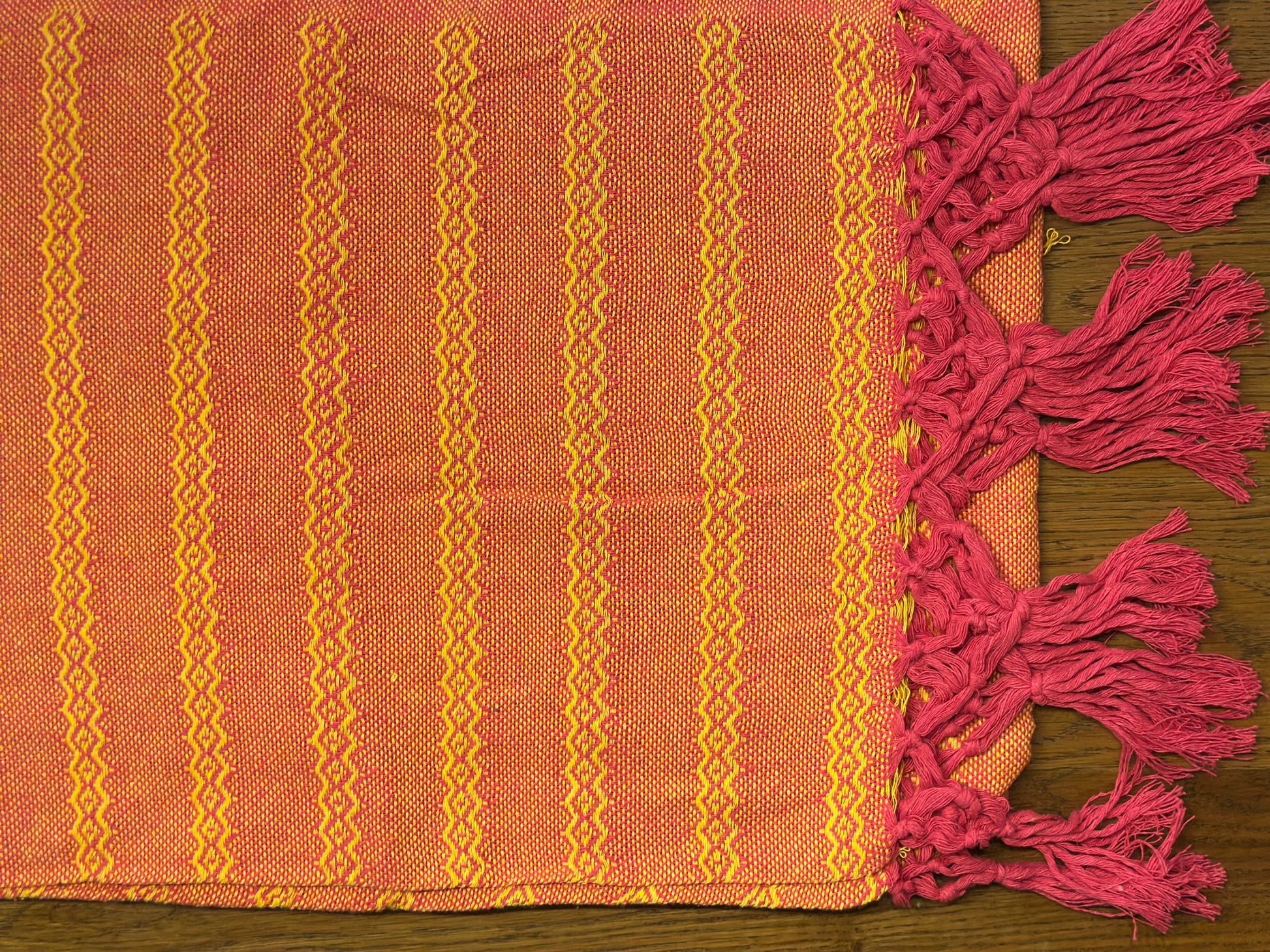 Mango Flame Mexican rebozo Jose photo