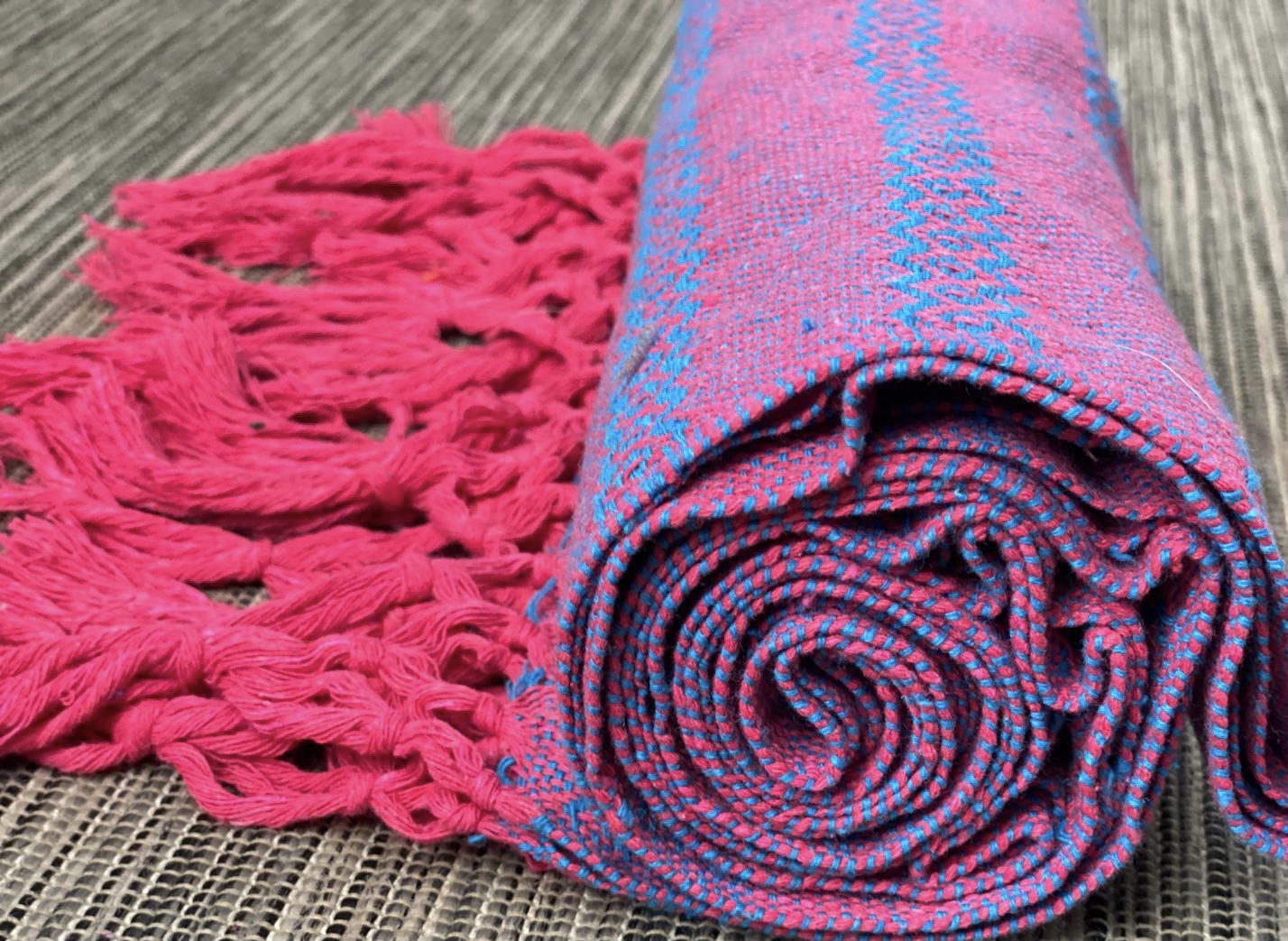 Mexican Cotton Rebozo & Baby Wrap - Heaven in Pink