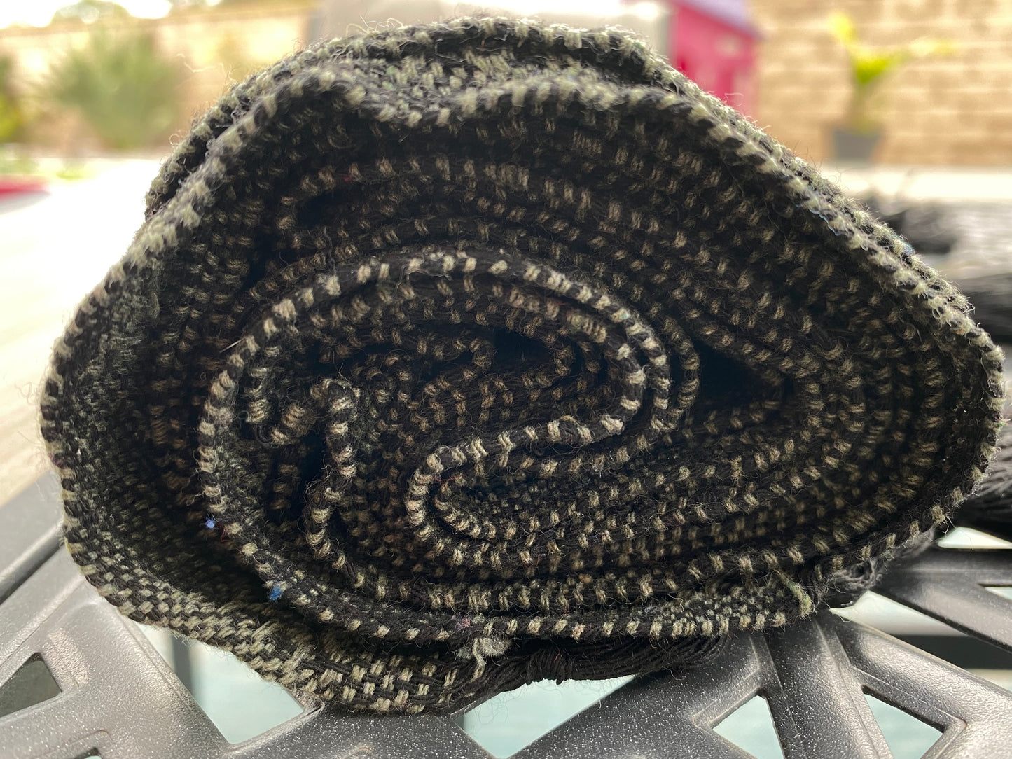 Mexican Rebozo & Baby Wrap - Dusty Black Embrace