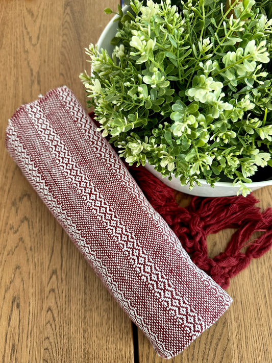 Mexican Cotton Rebozo & Baby Wrap - Grapevine Harmony