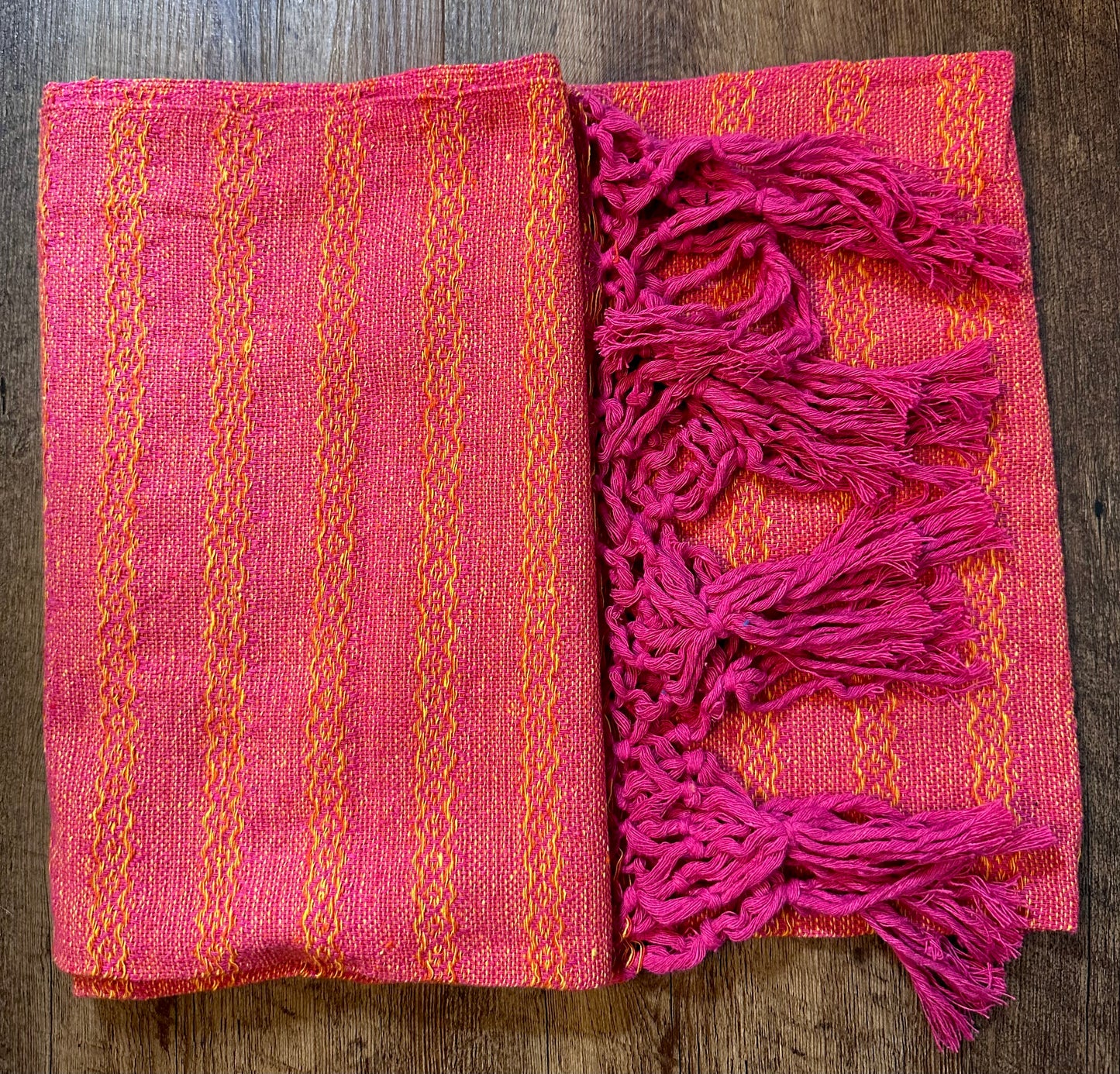 Handwoven Mexican Rebozo — Rosy Sunshine Baby Wrap