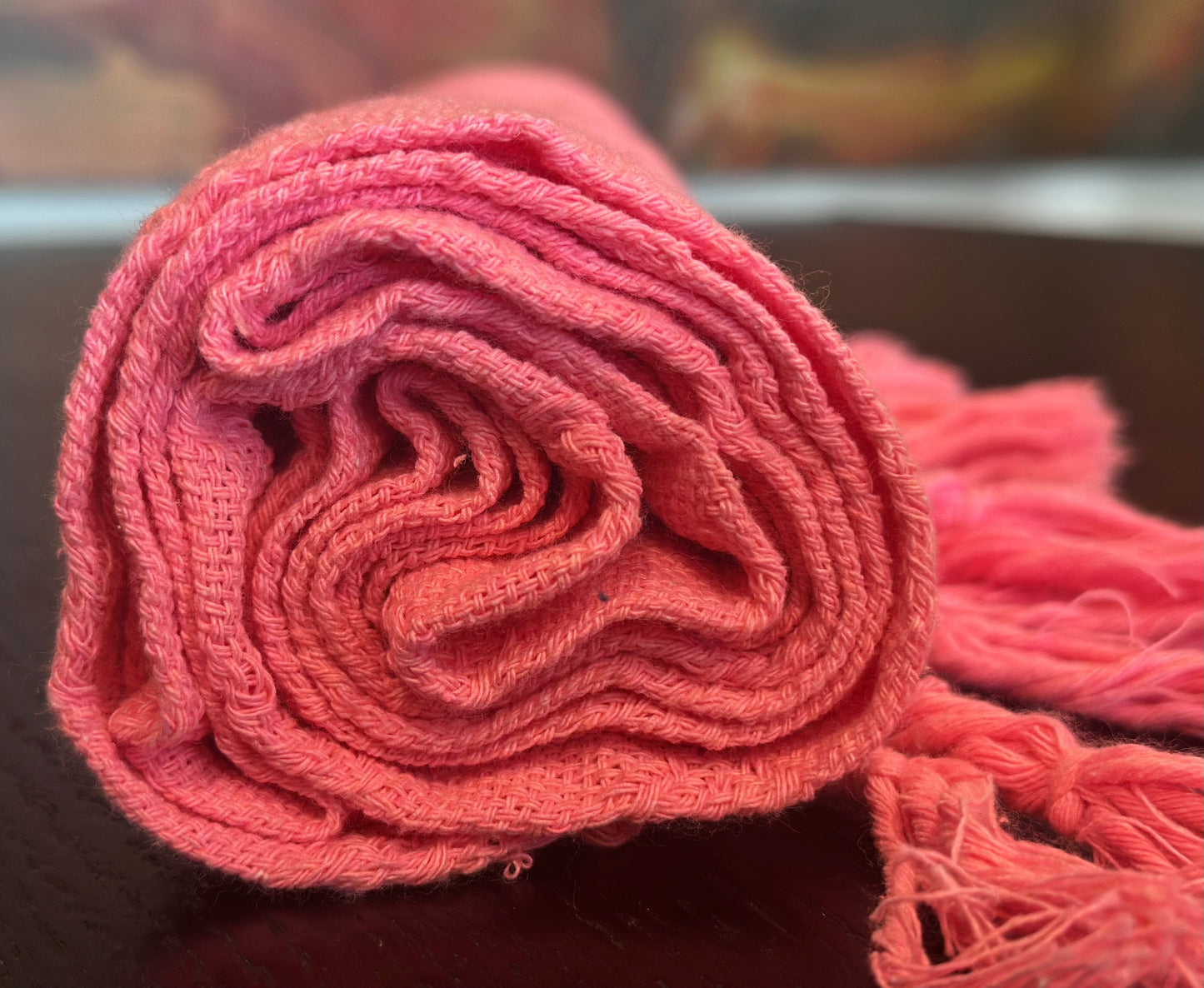 Mexican Cotton Rebozo & Baby Wrap - Cotton Rose