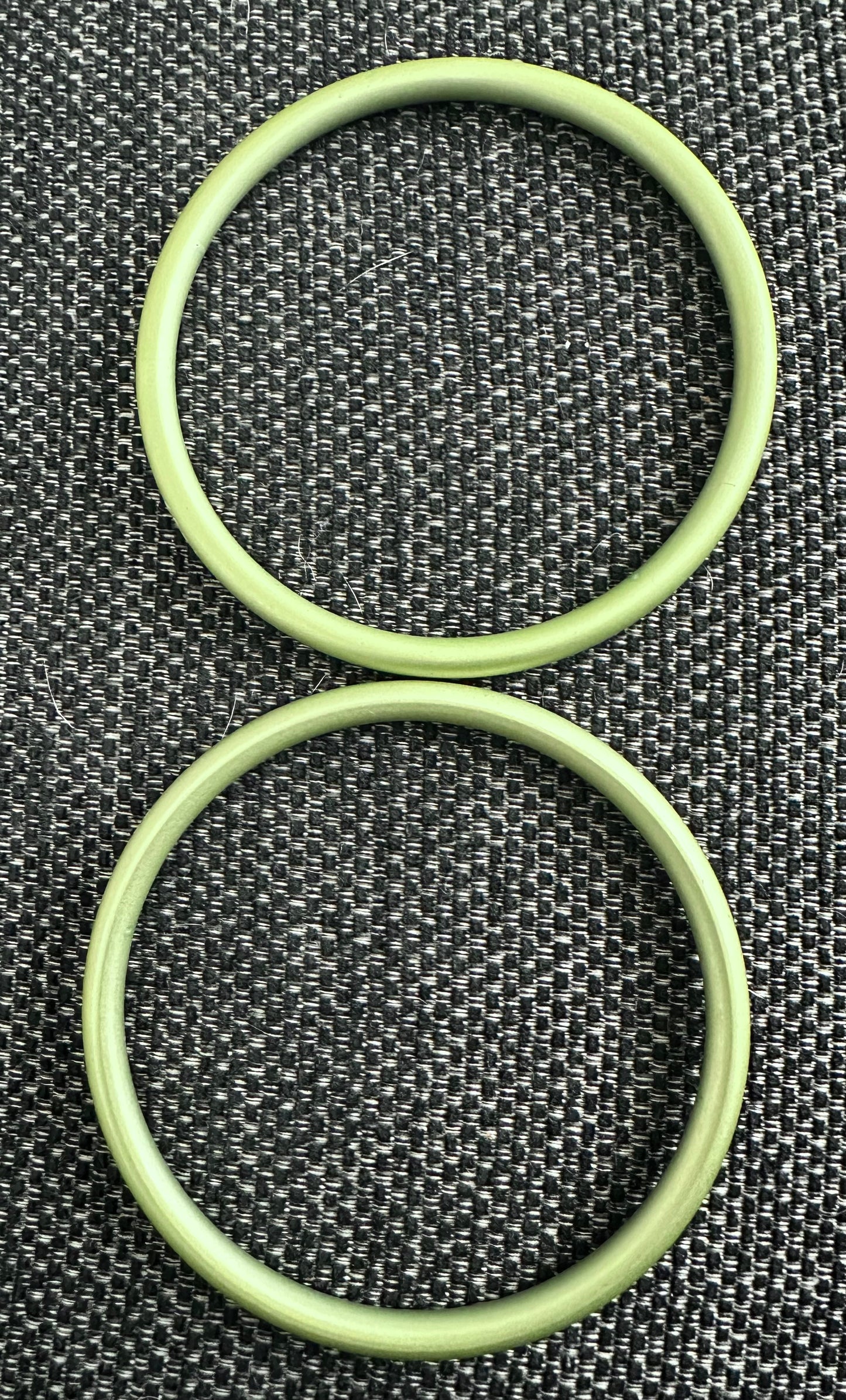 Large Aluminum Sling Ring- Mist Green