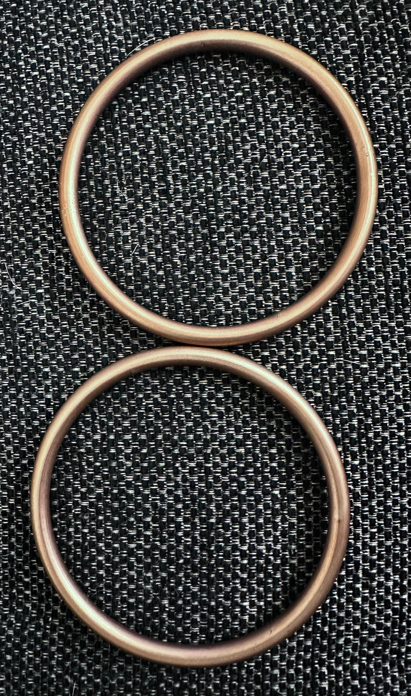 Large Aluminum Sling Ring - Bronze Whisper