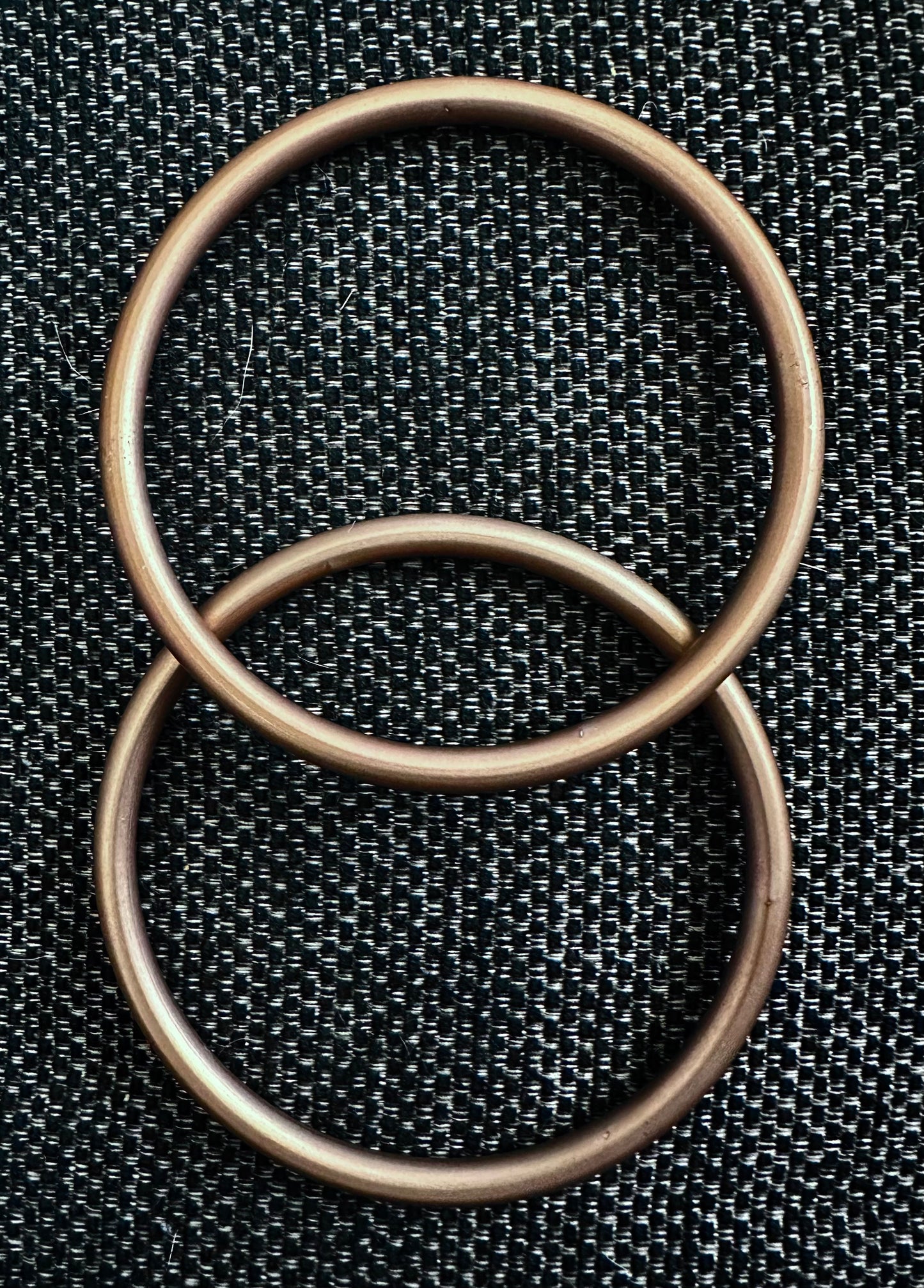 Large Aluminum Sling Ring - Bronze Whisper