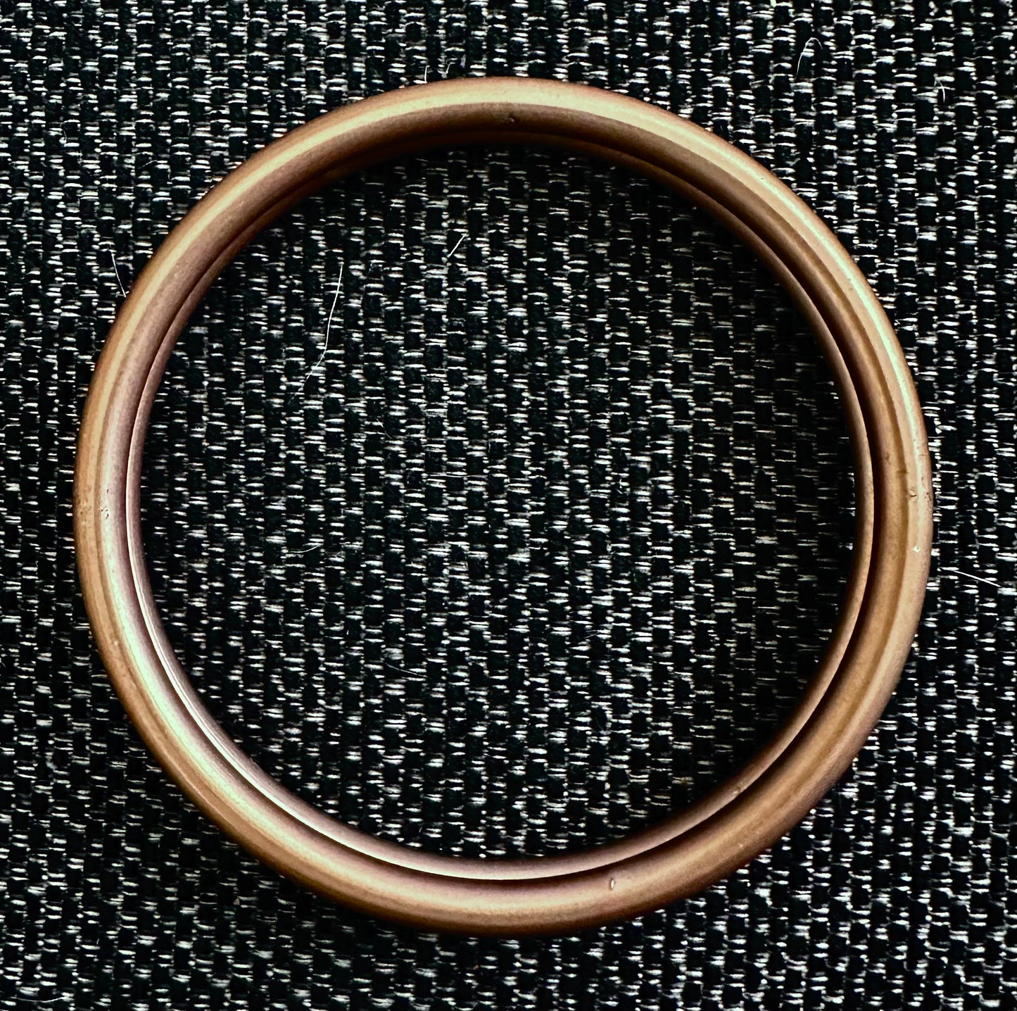 Large Aluminum Sling Ring - Bronze Whisper