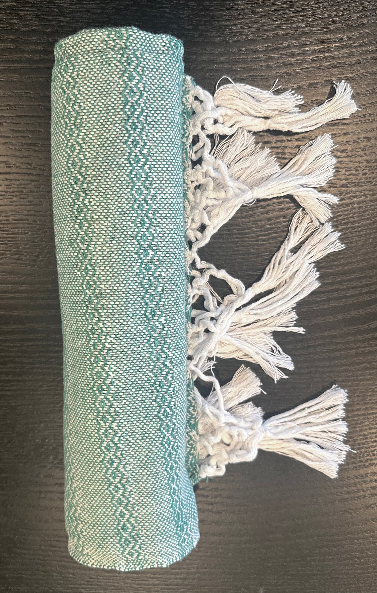 Mexican Cotton Rebozo & Baby Wrap - Cloud Leaves