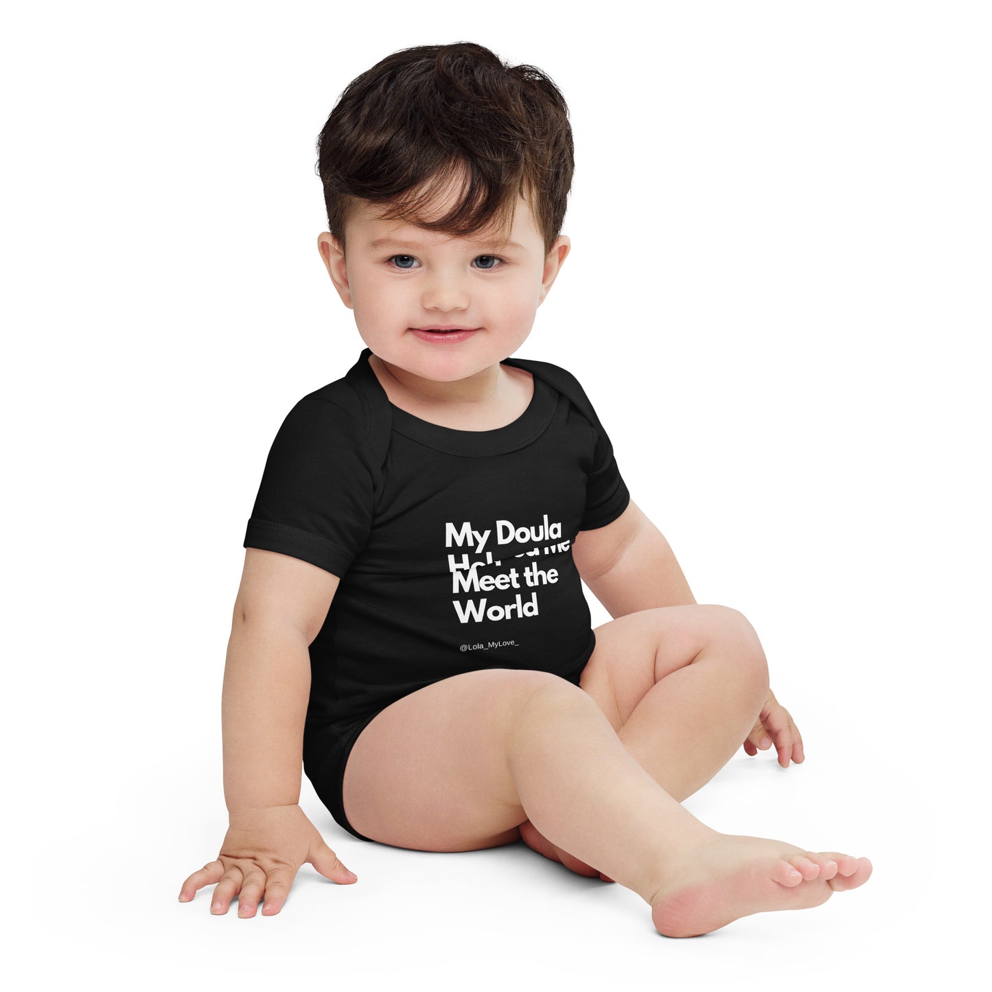 Baby Short Sleeve One Piece – Celebrating Doula Support