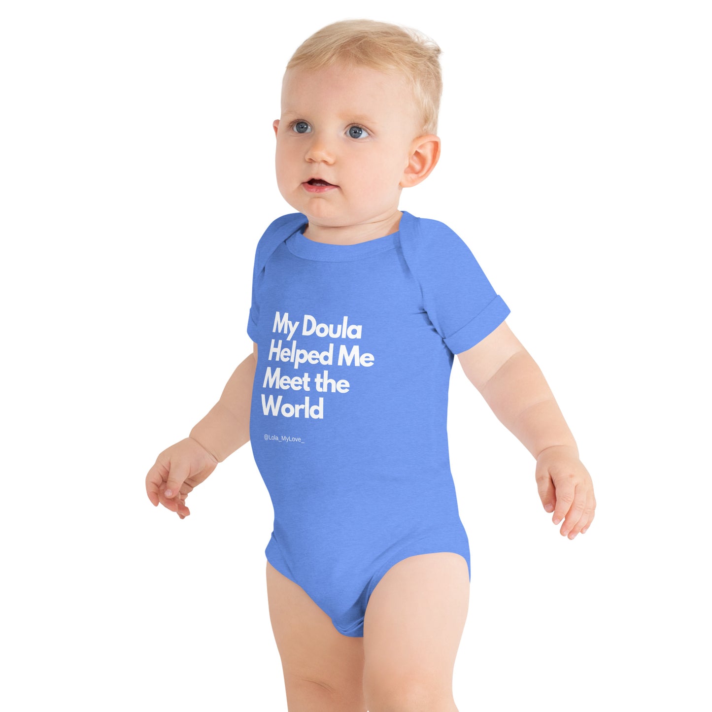 Baby Short Sleeve One Piece – Celebrating Doula Support