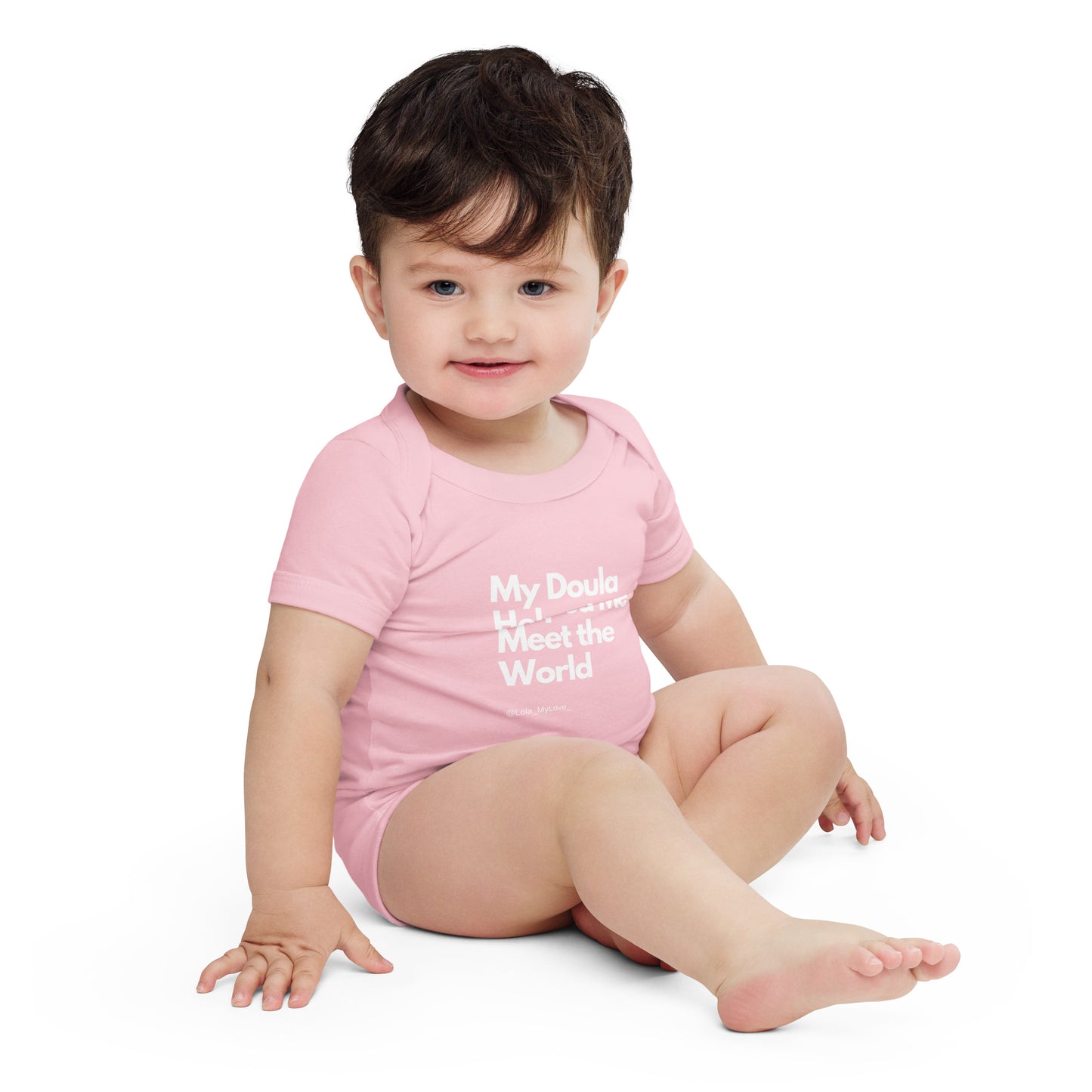 Baby Short Sleeve One Piece – Celebrating Doula Support