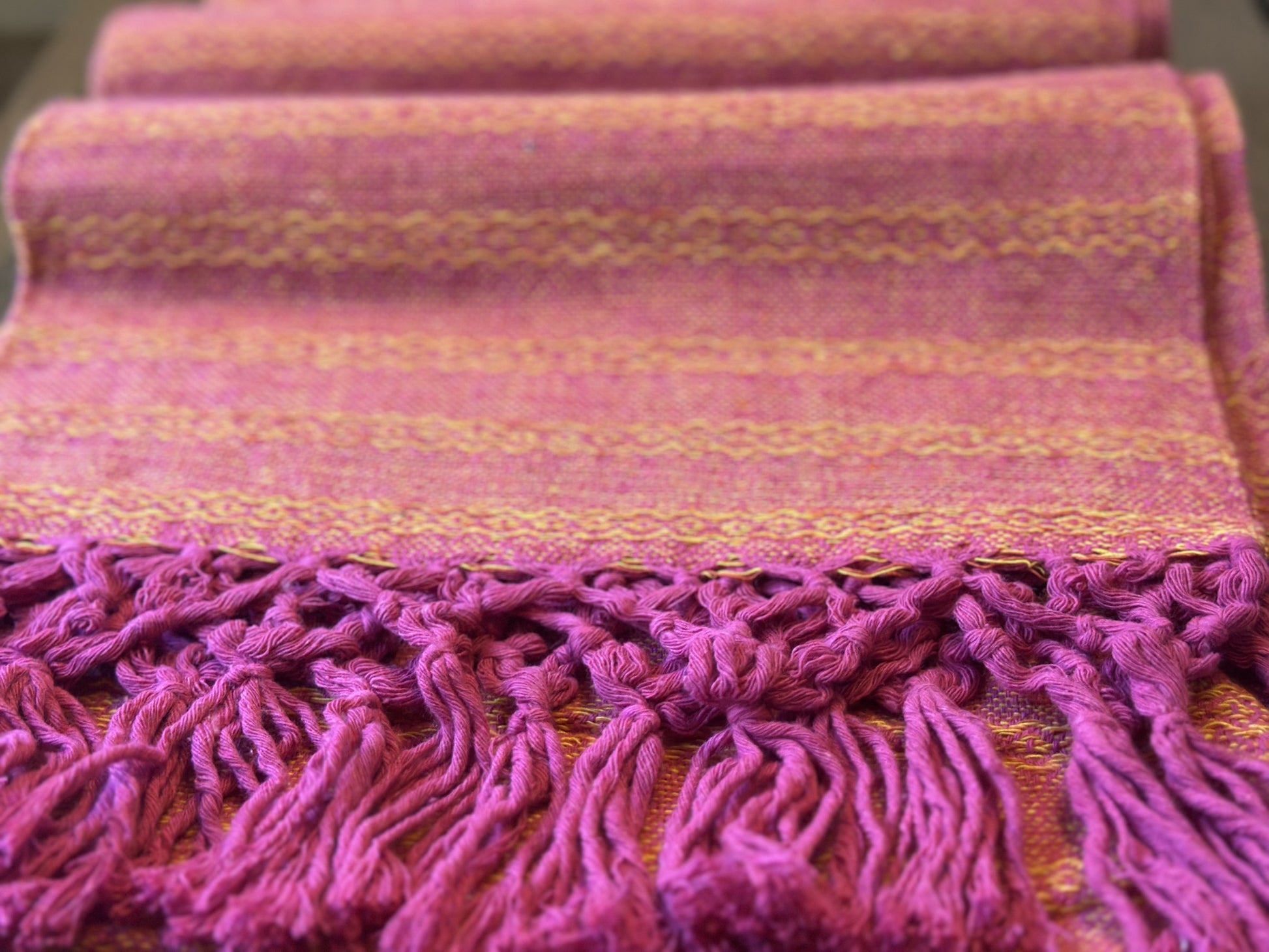 Rosy Sunshine Mexican rebozo Jose photo 1