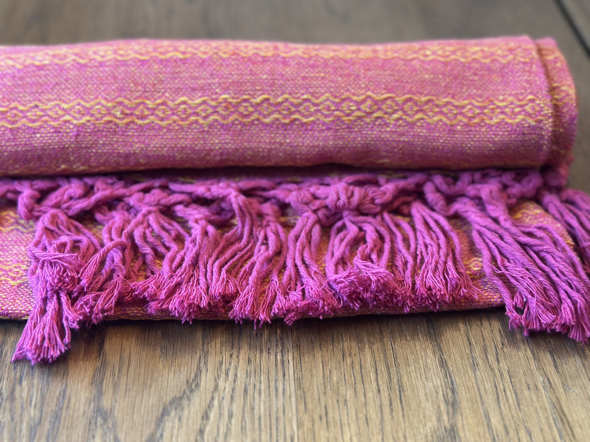 Rosy Sunshine Mexican rebozo Jose photo 2