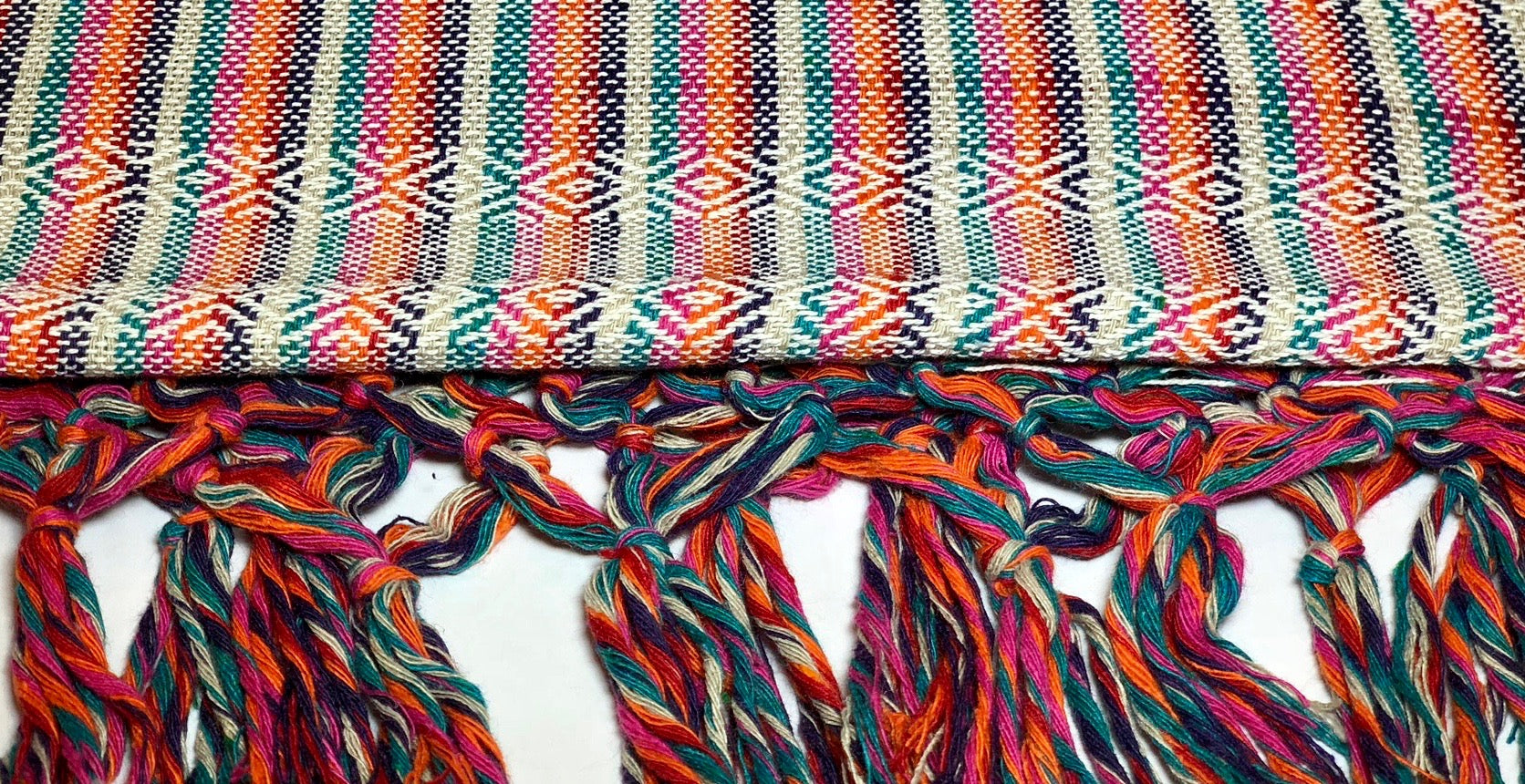 Mexican Rebozo Shawl - Sparkling Happiness - Lola My Love