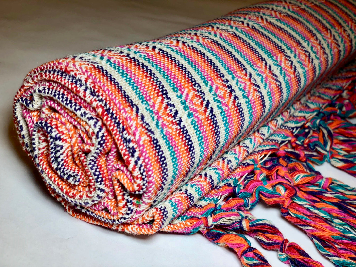 Mexican Rebozo Shawl - Sparkling Happiness - Lola My Love