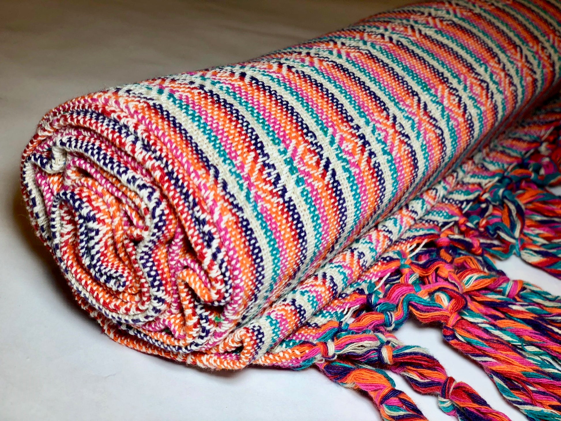 Mexican Rebozo Shawl - Sparkling Happiness - Lola My Love