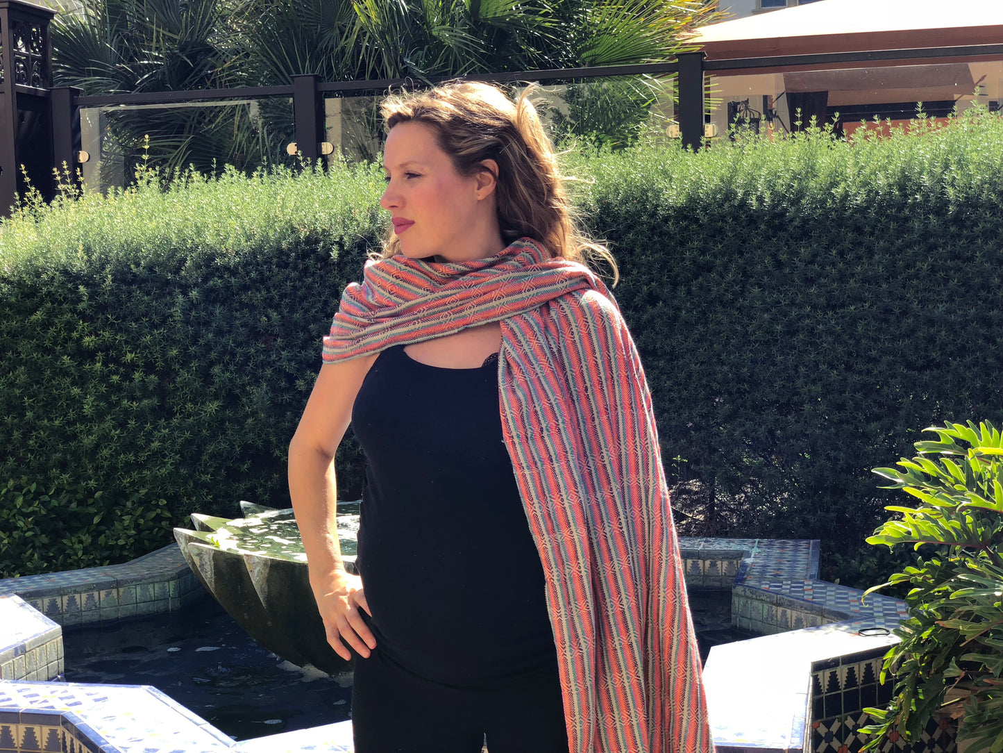 Mexican Rebozo Shawl - Sparkling Happiness - Lola My Love