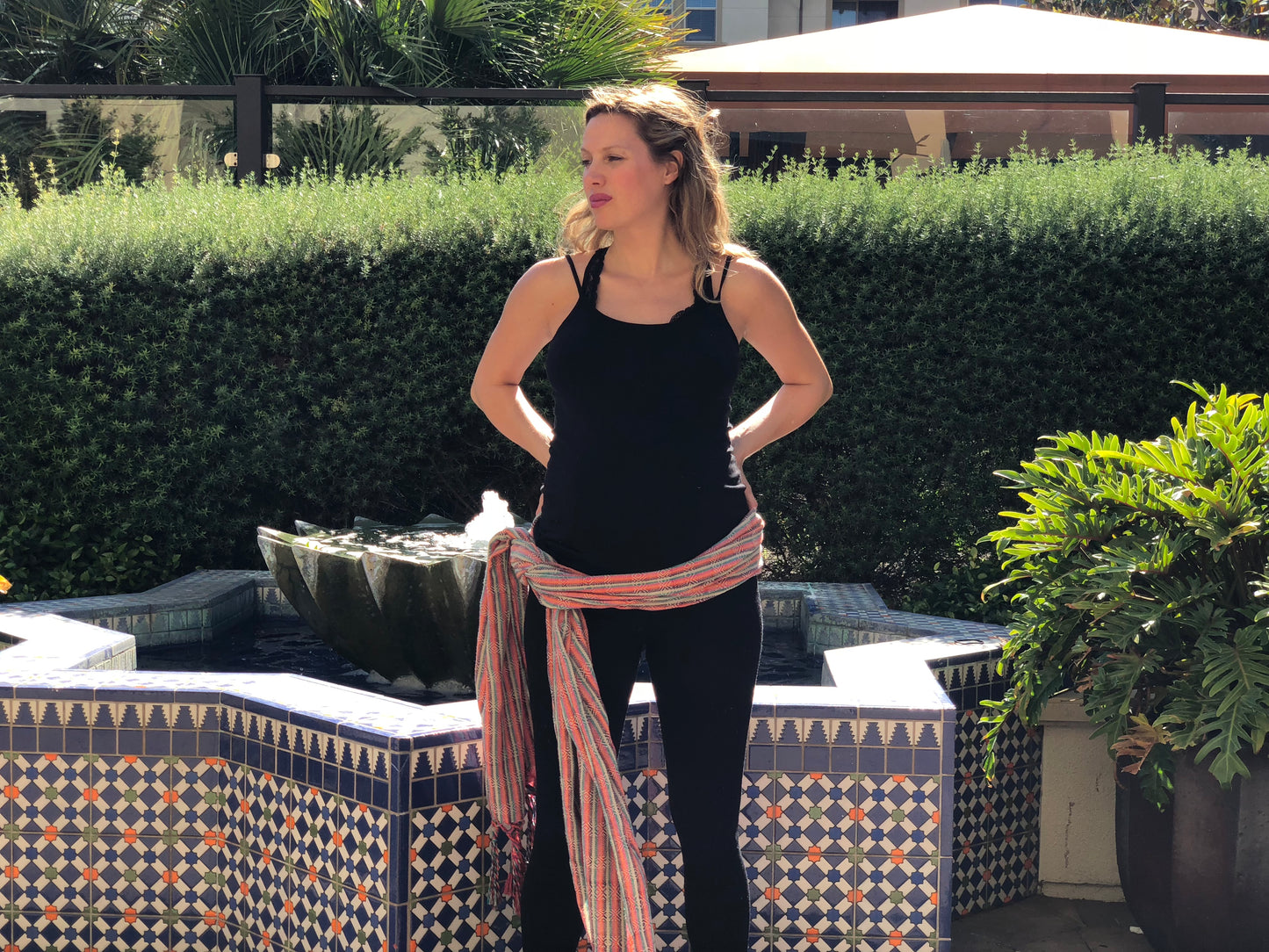 Mexican Rebozo Shawl - Sparkling Happiness - Lola My Love