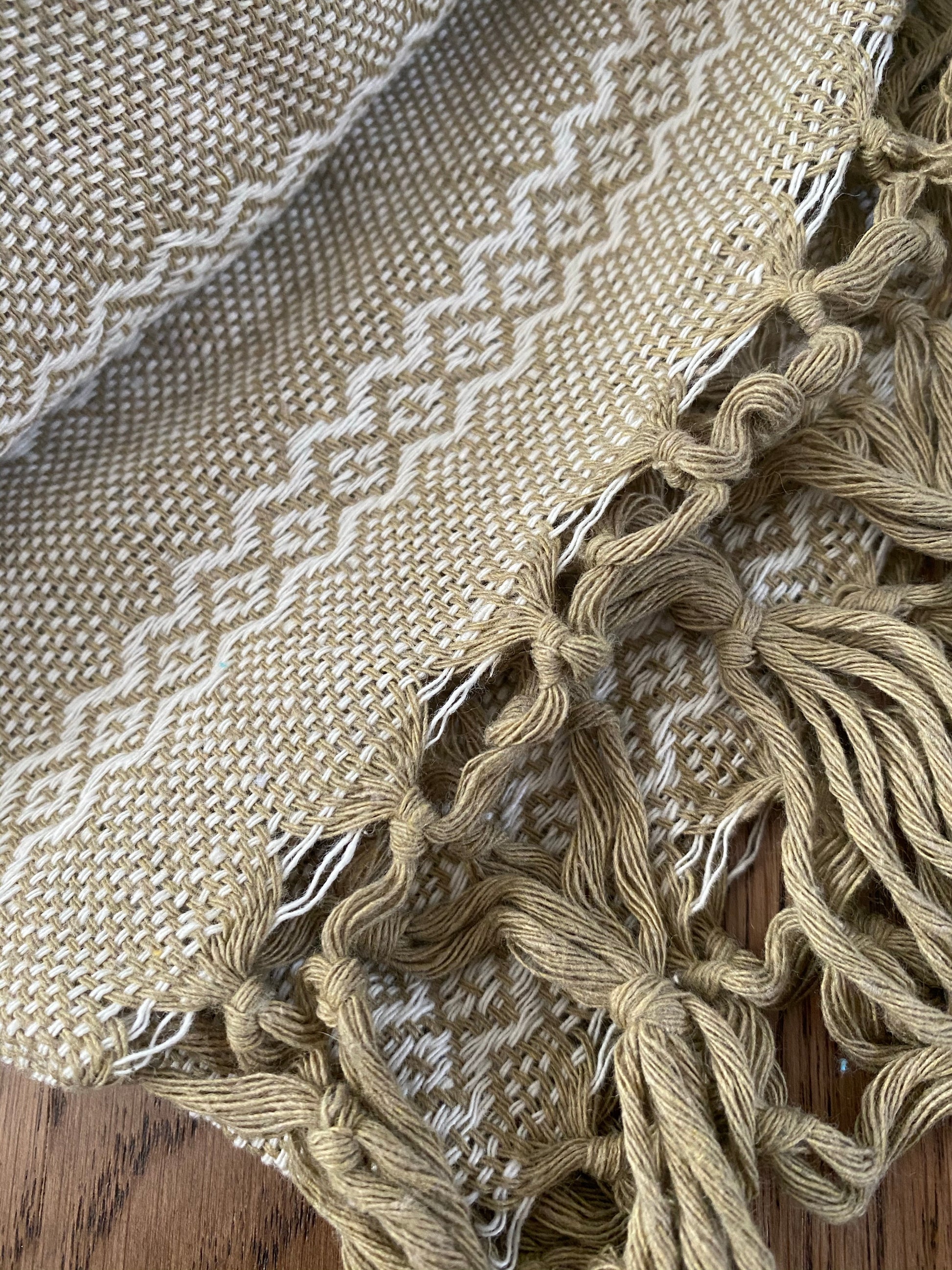 Mexican Rebozo Shawl - White Olives - Rebozo Shop Lola My Love