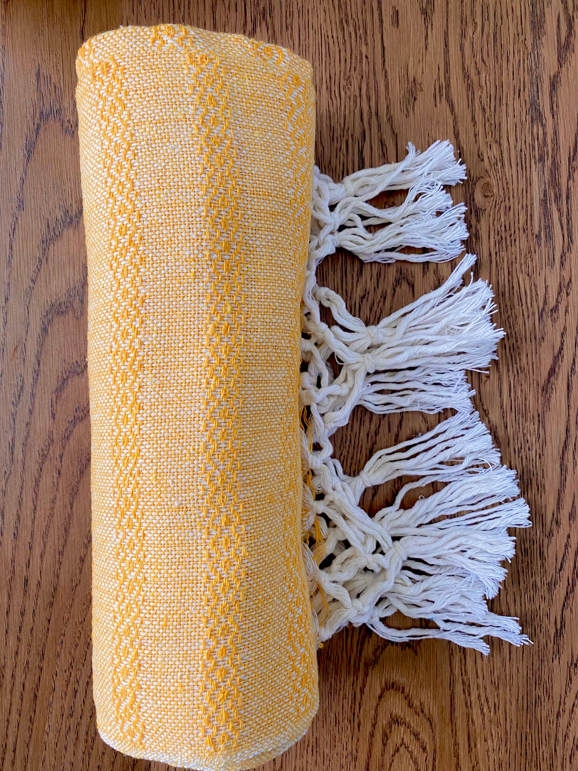 Mexican Rebozo Shawl -Sweet Mango - Rebozo Shop Lola My Love