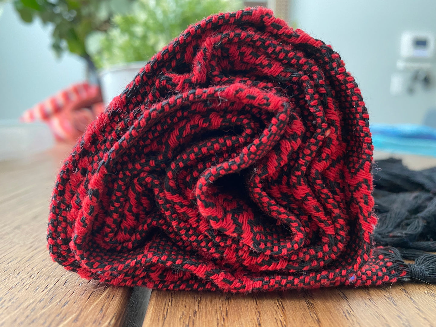 Mexican Rebozo Shawl - Heartbeats - Lola My Love