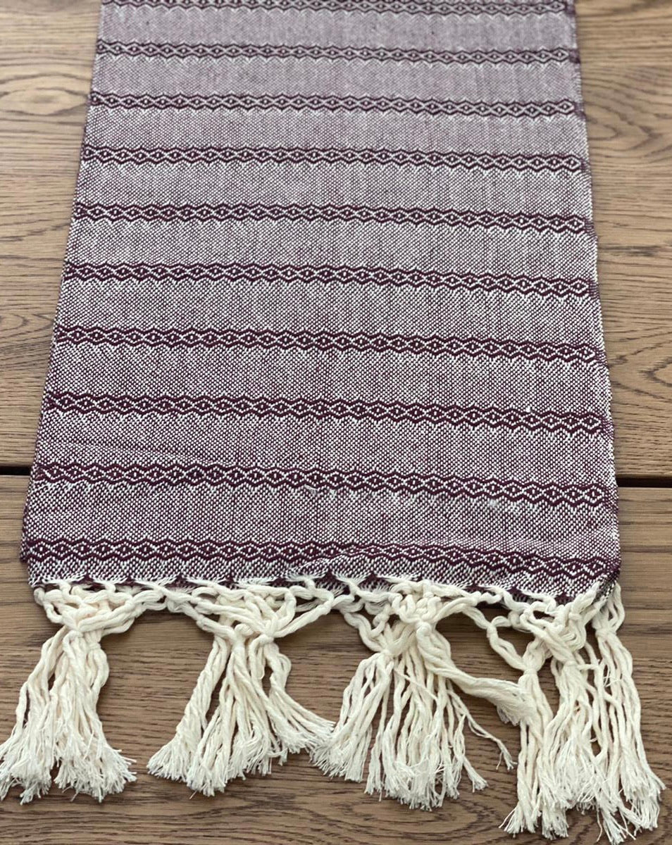 UNIQUE PIECE-Mexican Rebozo Shawl - Pure Chocolate - Rebozo Shop Lola My Love