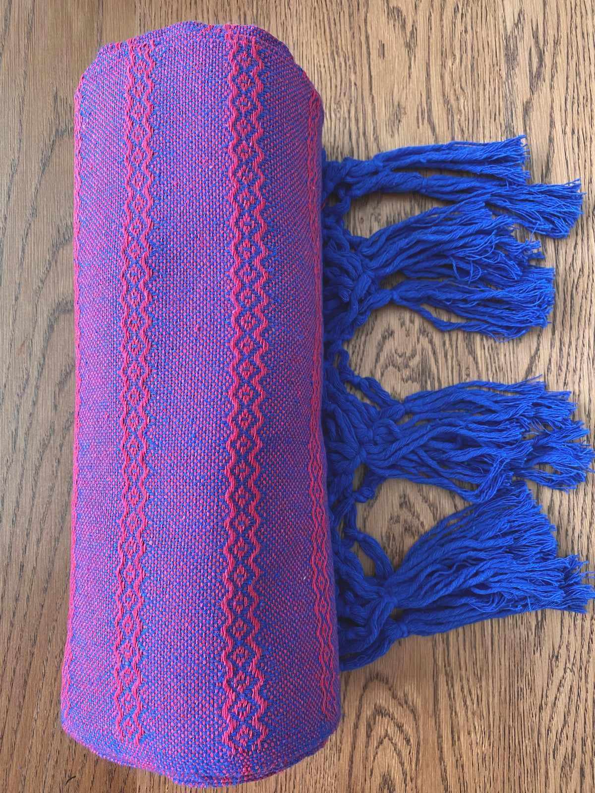 Mexican Rebozo Shawl - Blueberry Sorbet-Lola My Love