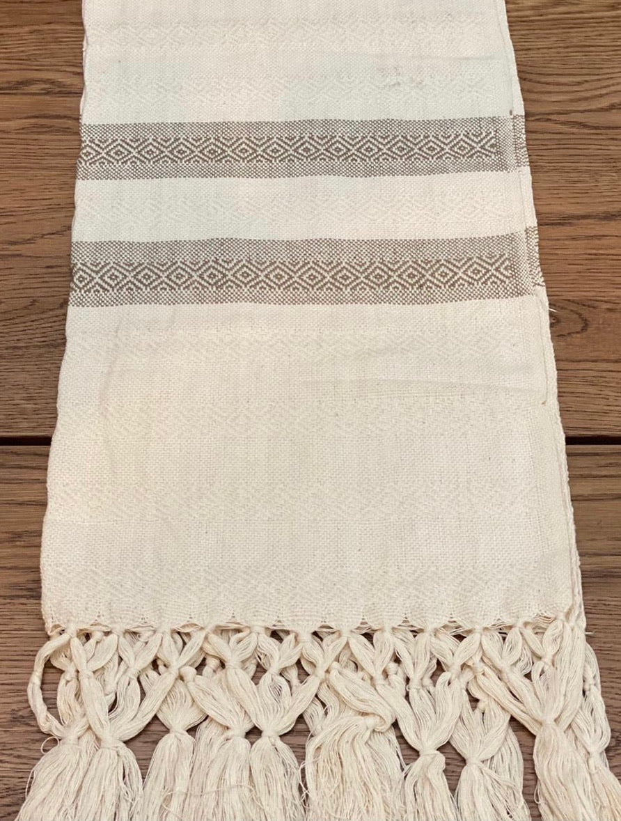 Mexican Motif Rebozo Shawl - Golden Light - Rebozo Shop Lola My Love