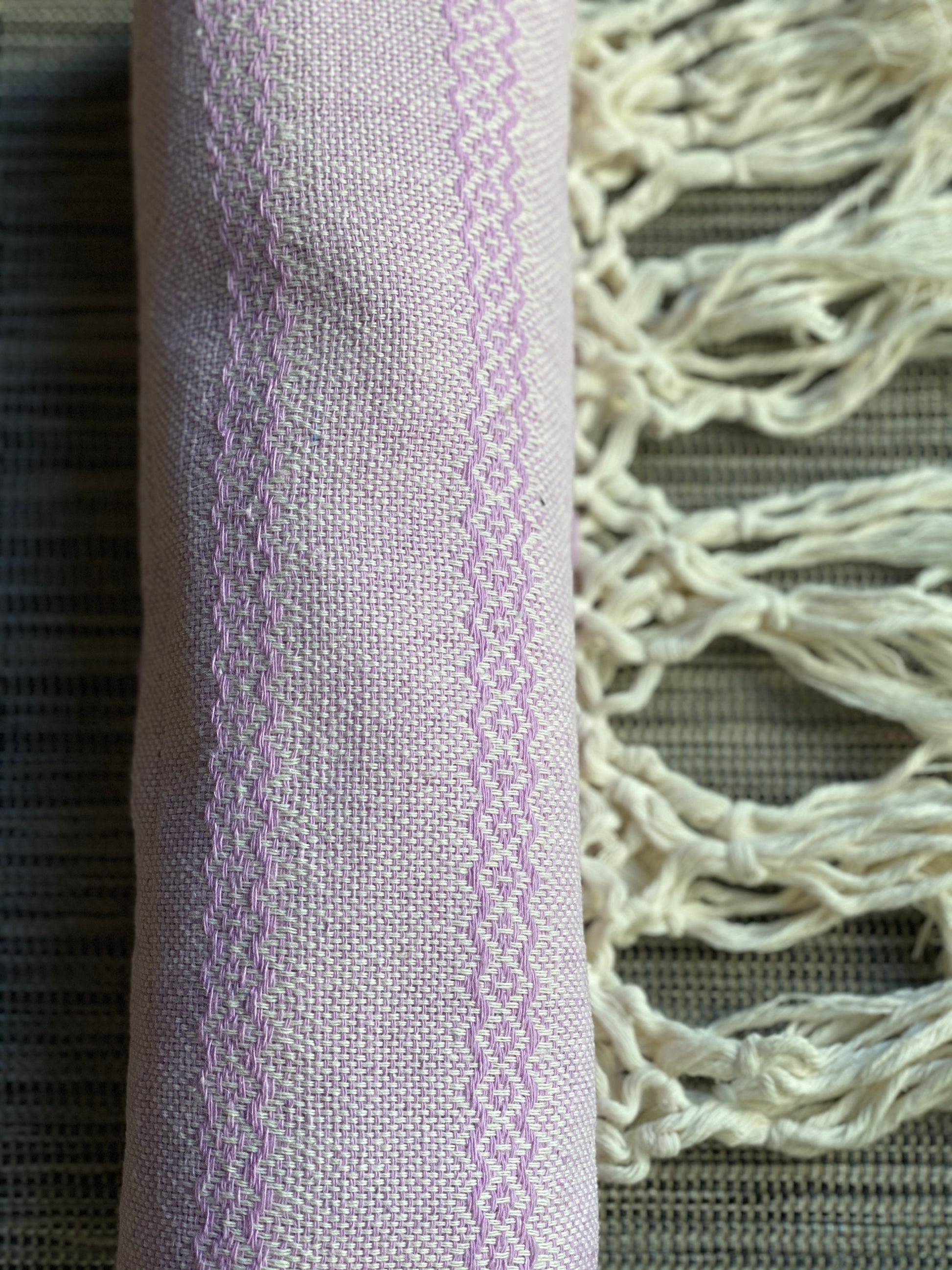 Mexican Rebozo Shawl - Lilac Blossom - Rebozo Shop Lola My Love