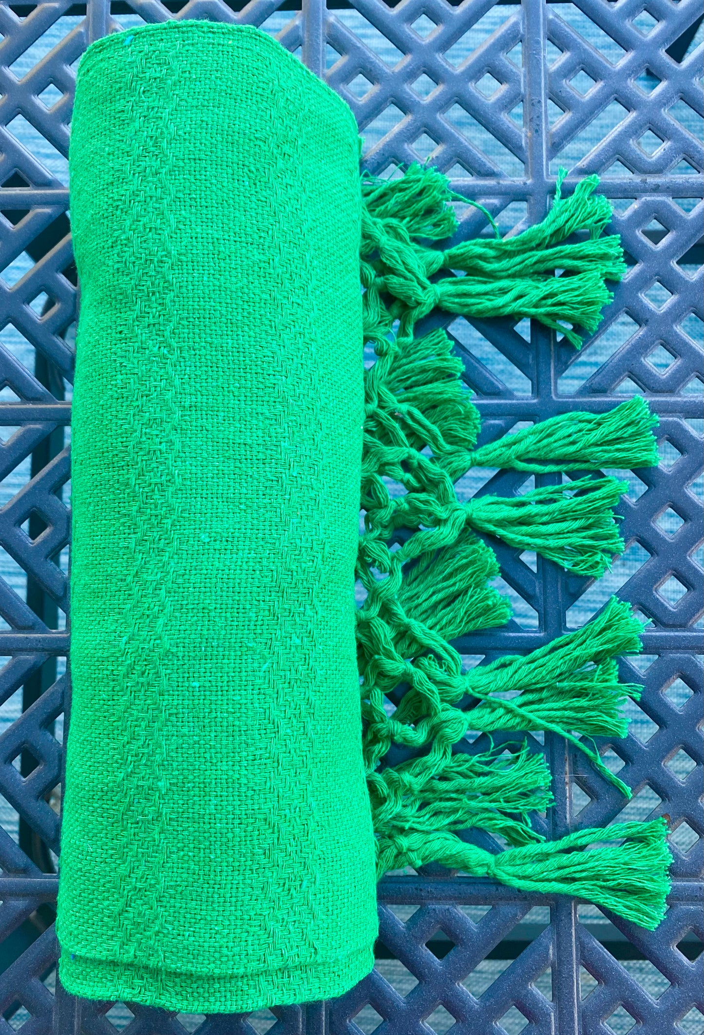 Mexican Cotton Rebozo & Baby Wrap - Emerald