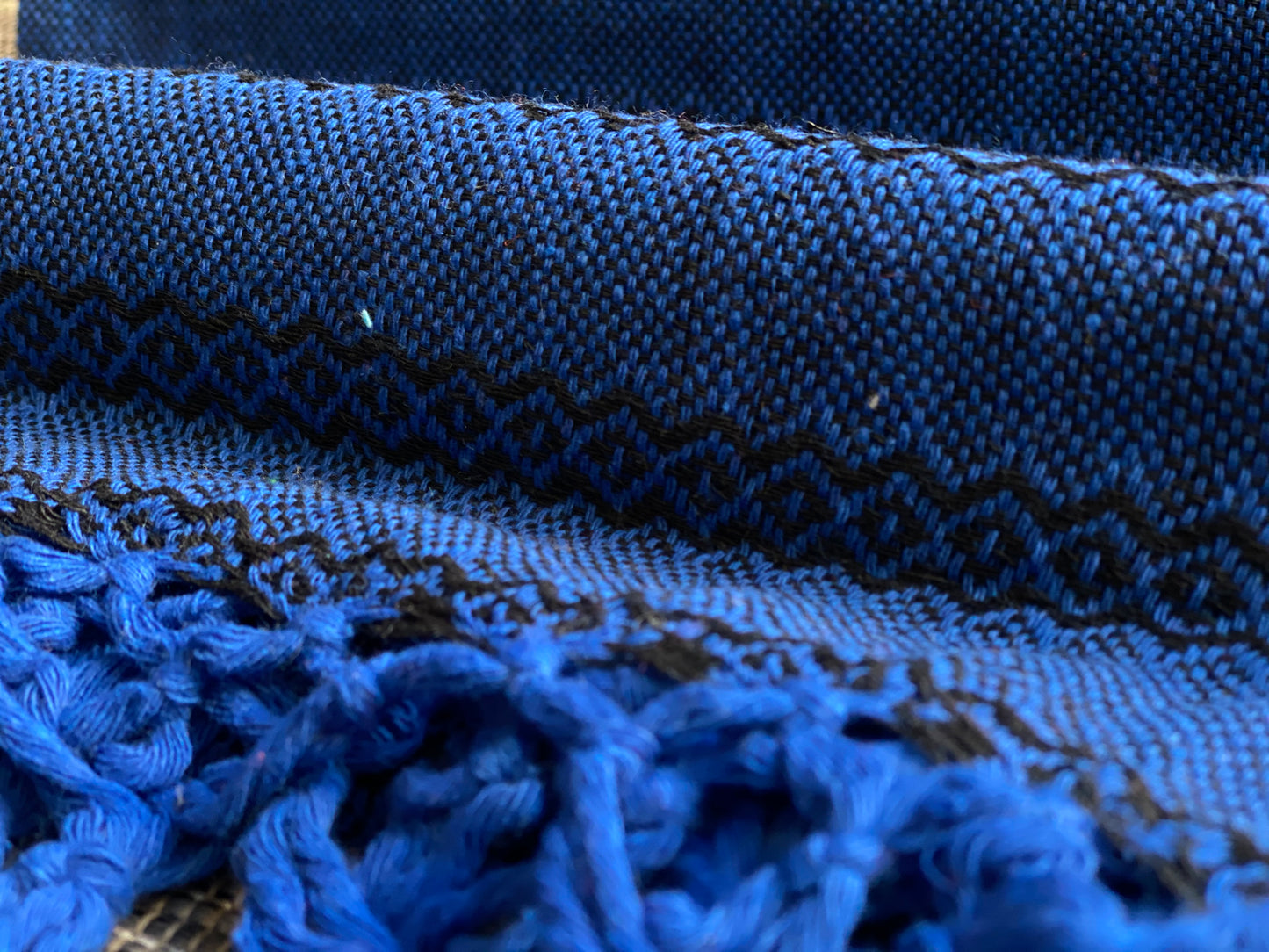 Mexican Rebozo Shawl - Blue Kiss - Rebozo Shop Lola My Love