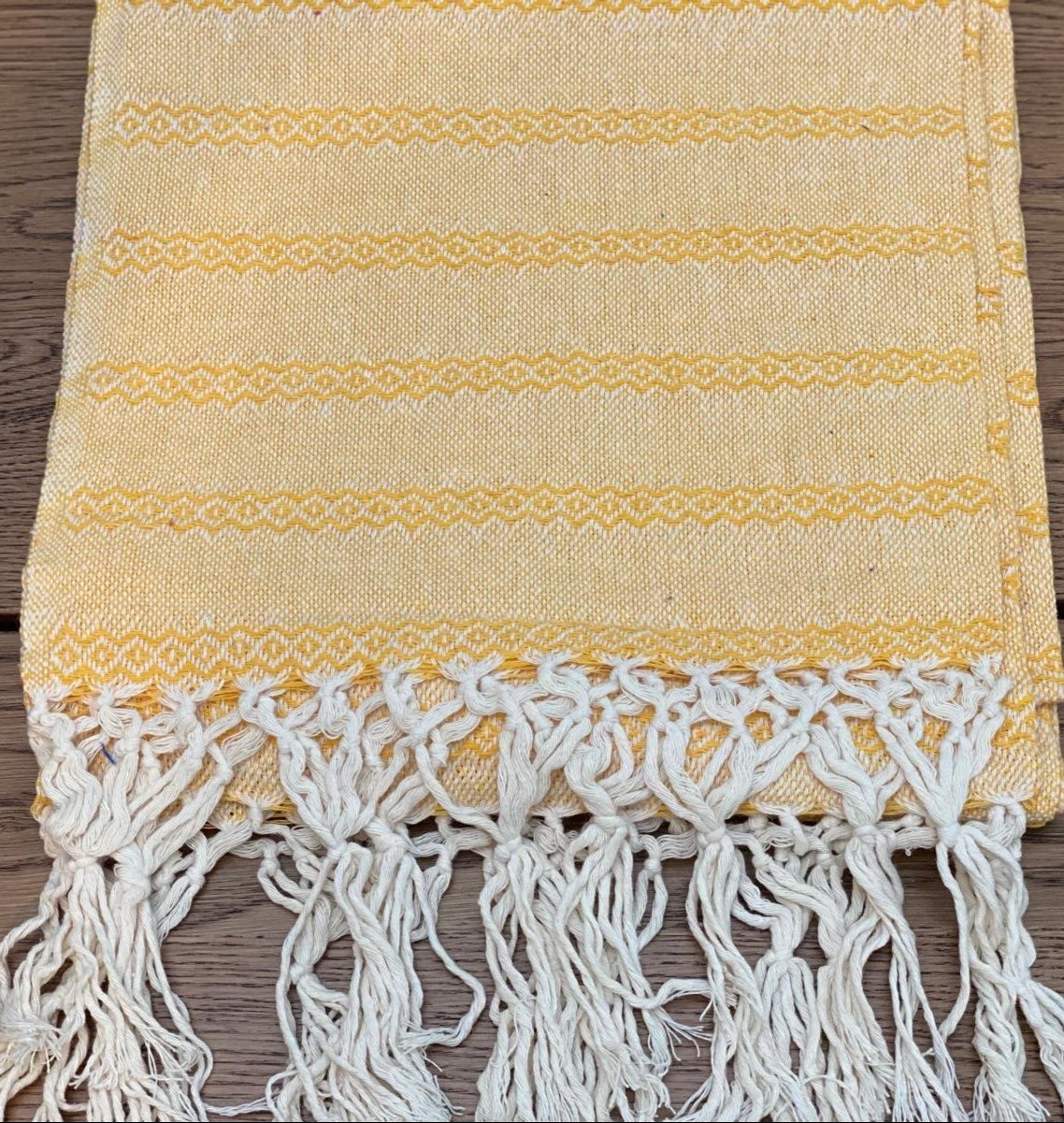 Mexican Rebozo Shawl -Sweet Mango - Rebozo Shop Lola My Love