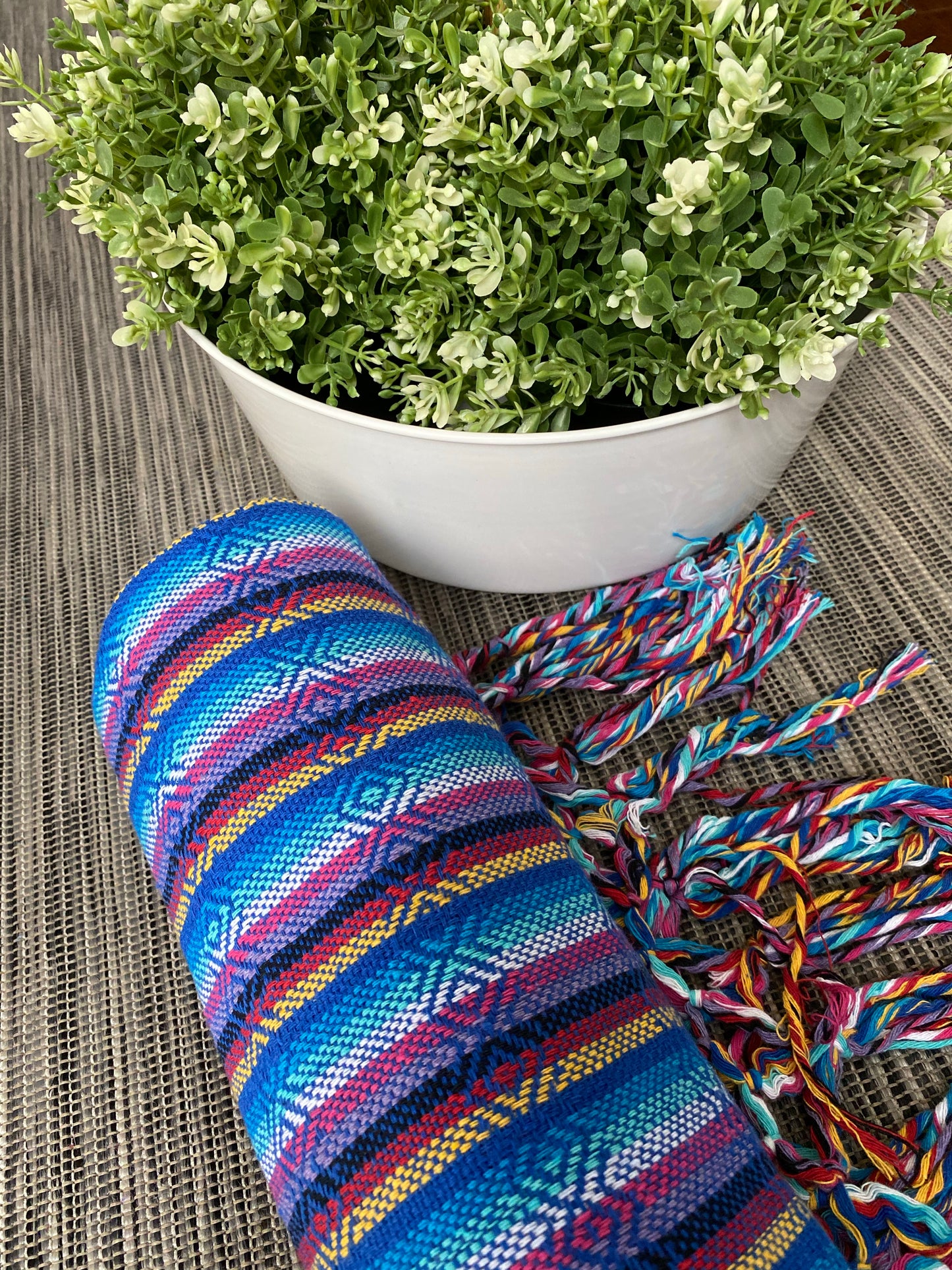 Mexican Rebozo Shawl - Heaven Rainbow - Rebozo Shop Lola My Love
