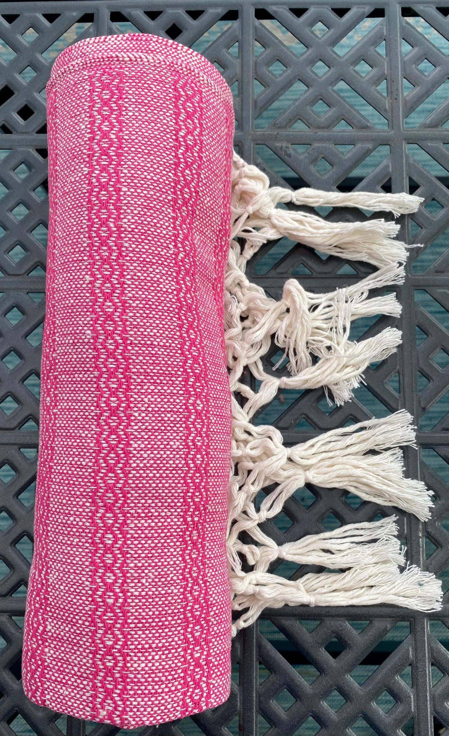 Mexican Rebozo Shawl - Strawberry Smoothie - Rebozo Shop Lola My Love