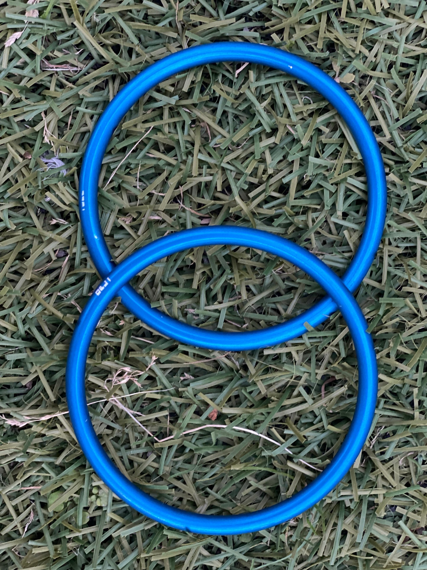 Large Aluminum Sling Ring- Dark Blue