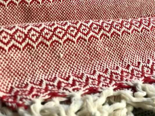 UNIQUE PIECE Mexican Rebozo Shawl - Terracotta My Love - Lola My Love