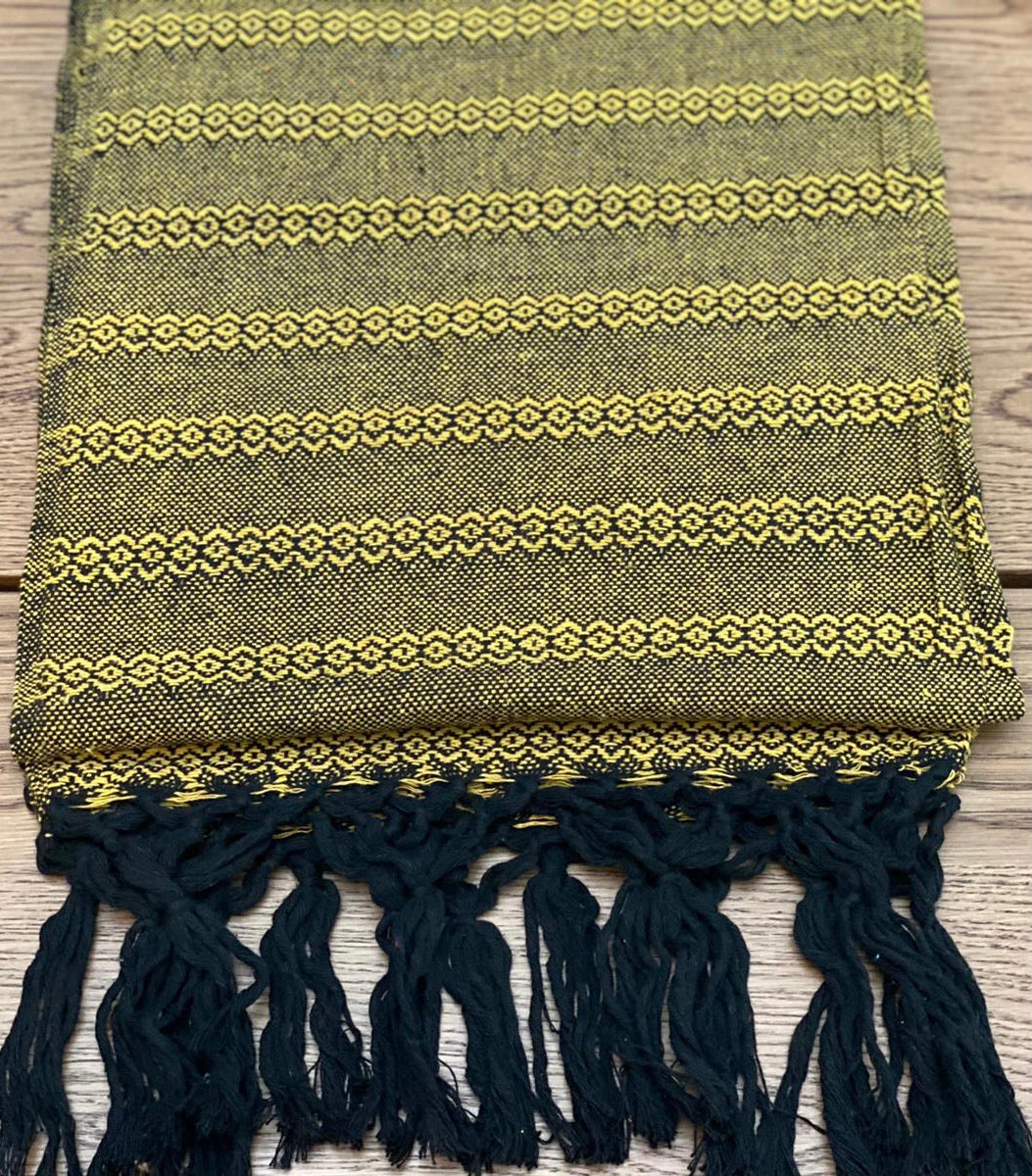 UNIQUE PIECE-Mexican Rebozo Shawl - Field of Dreams - Lola My Love