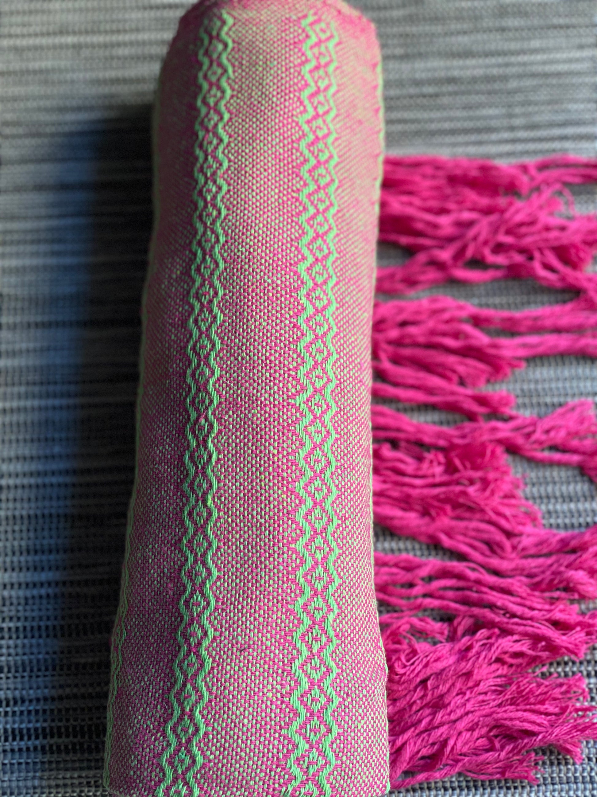 Mexican Rebozo Shawl - Strawberry Lemonade - Rebozo Shop Lola My Love