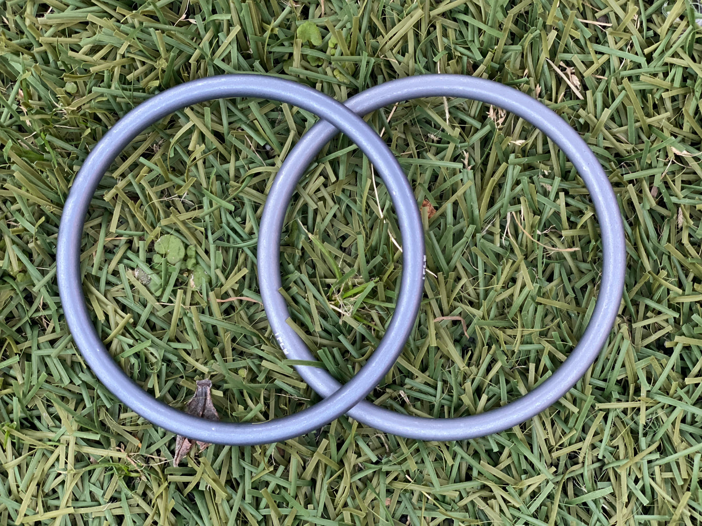 Large Aluminum Sling Ring- Slate Ash