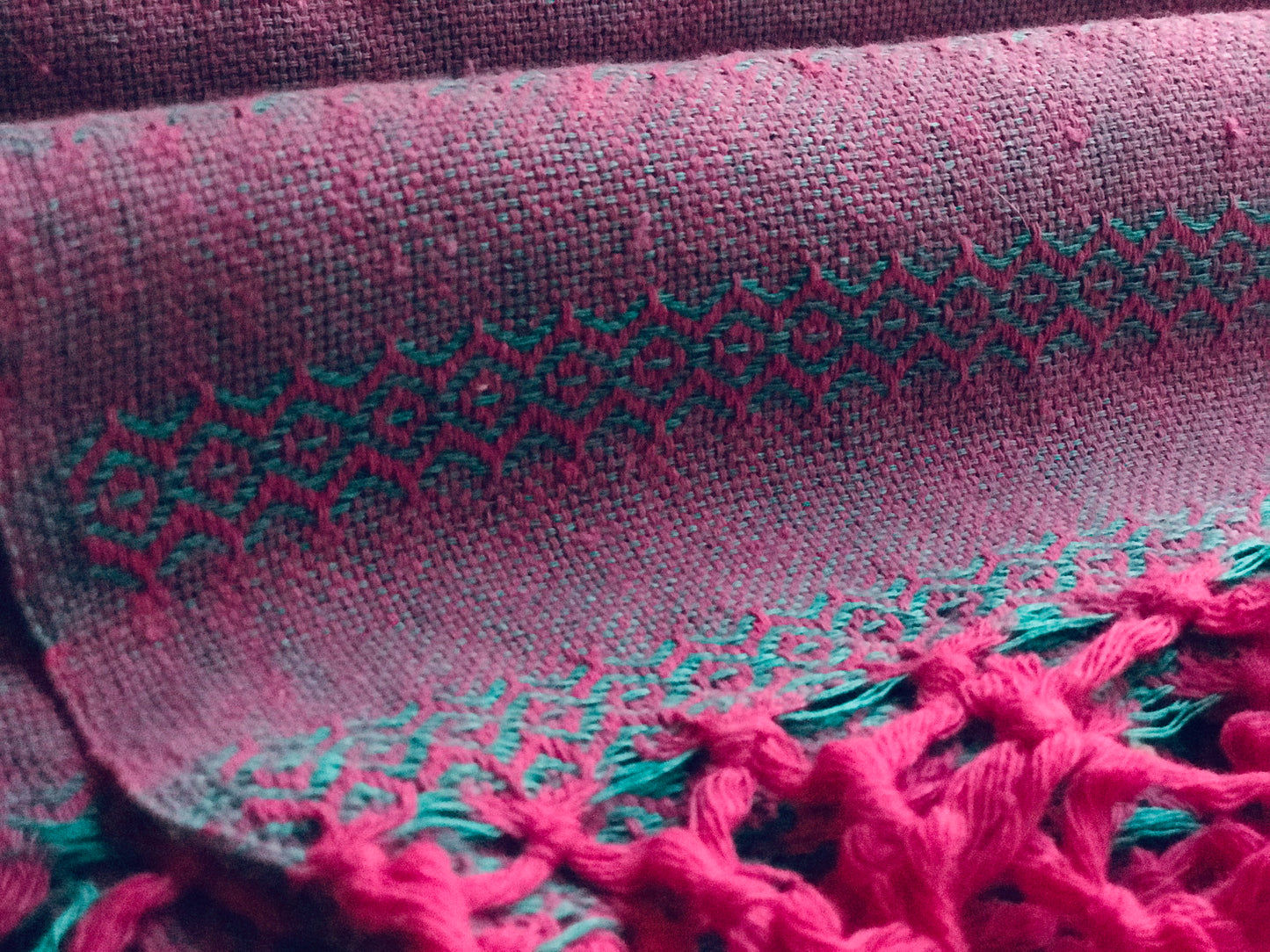 Mexican Rebozo Shawl - Bright & Colorful - Lola My Love