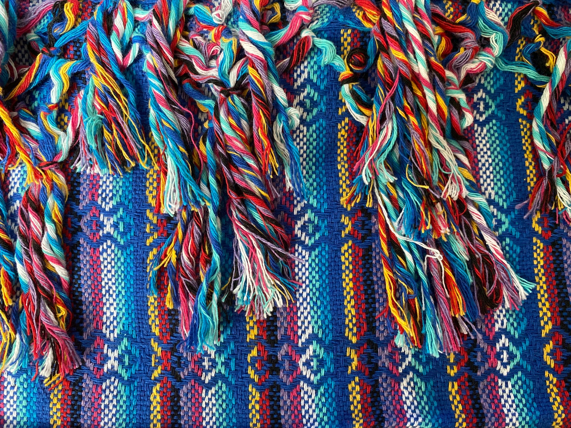Mexican Rebozo Shawl - Heaven Rainbow - Rebozo Shop Lola My Love