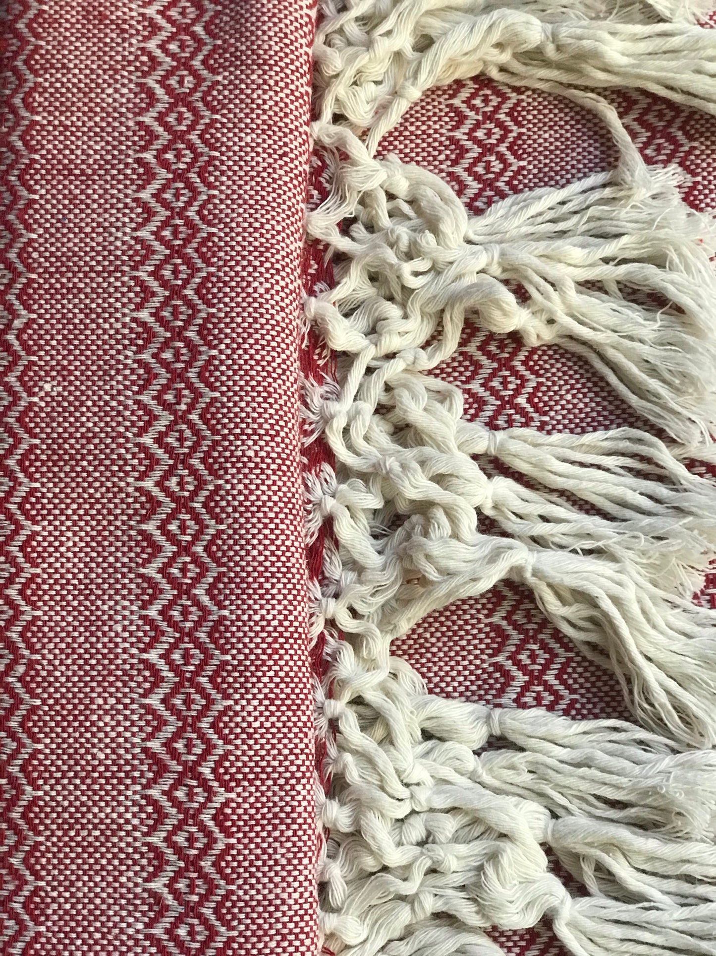 UNIQUE PIECE Mexican Rebozo Shawl - Terracotta My Love - Lola My Love